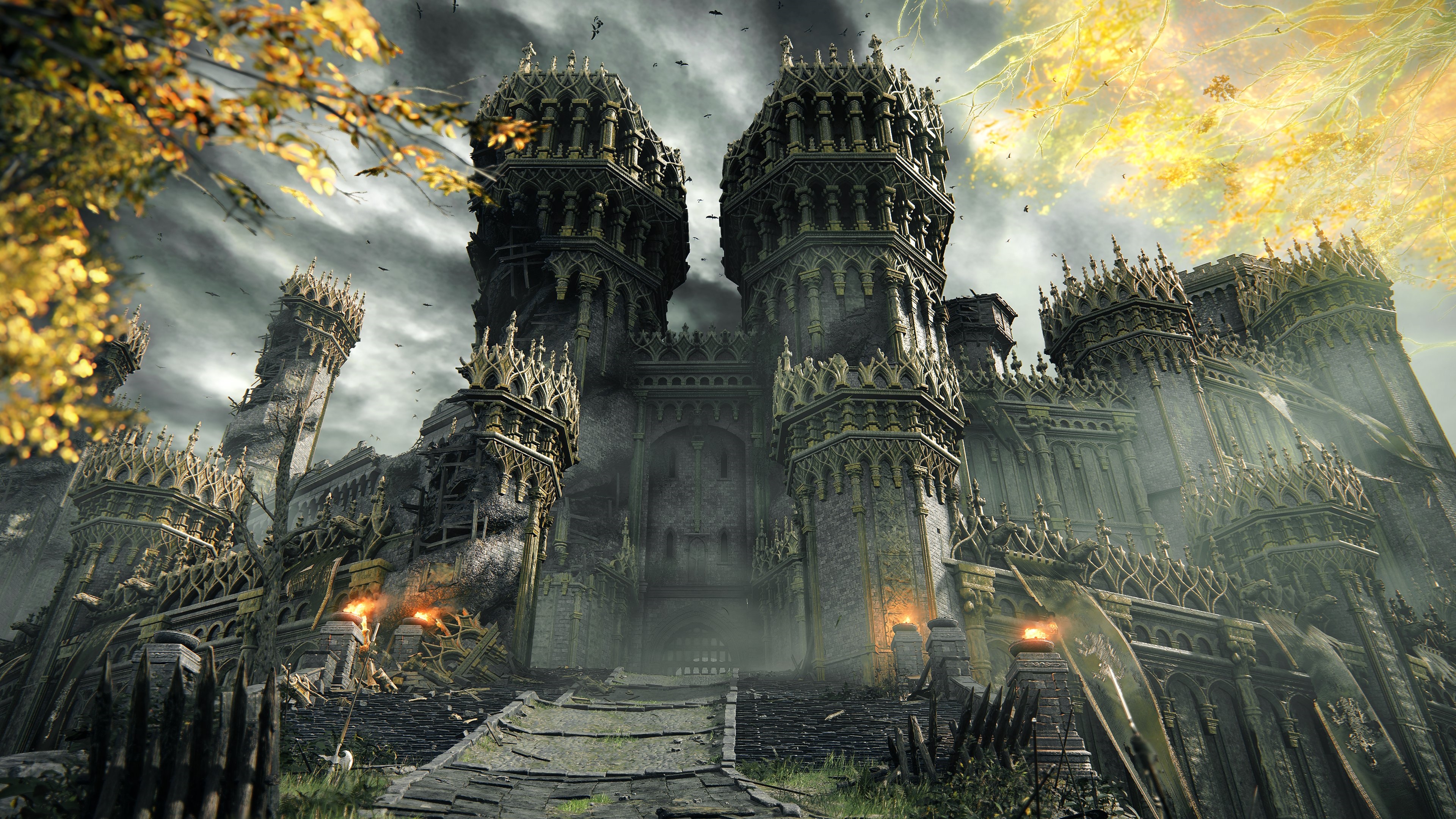4K Elden Ring Castle HD Wallpaper