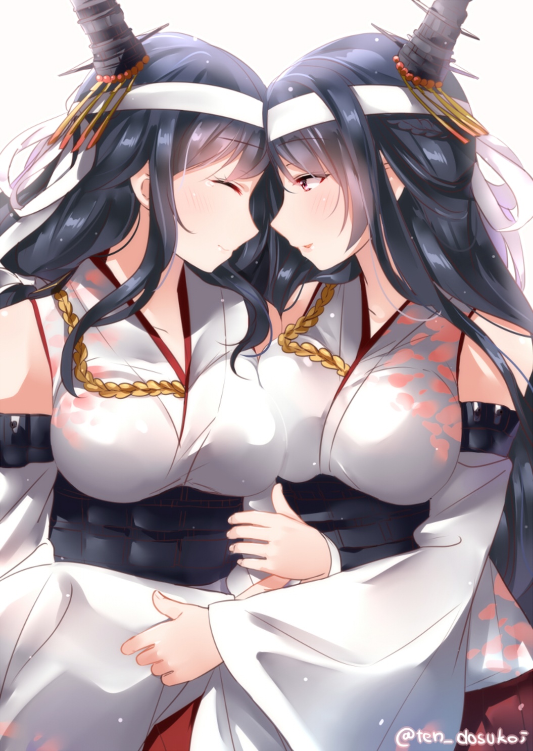 Fusou and Yamashiro from Kantai Collection HD Phone Wallpaper