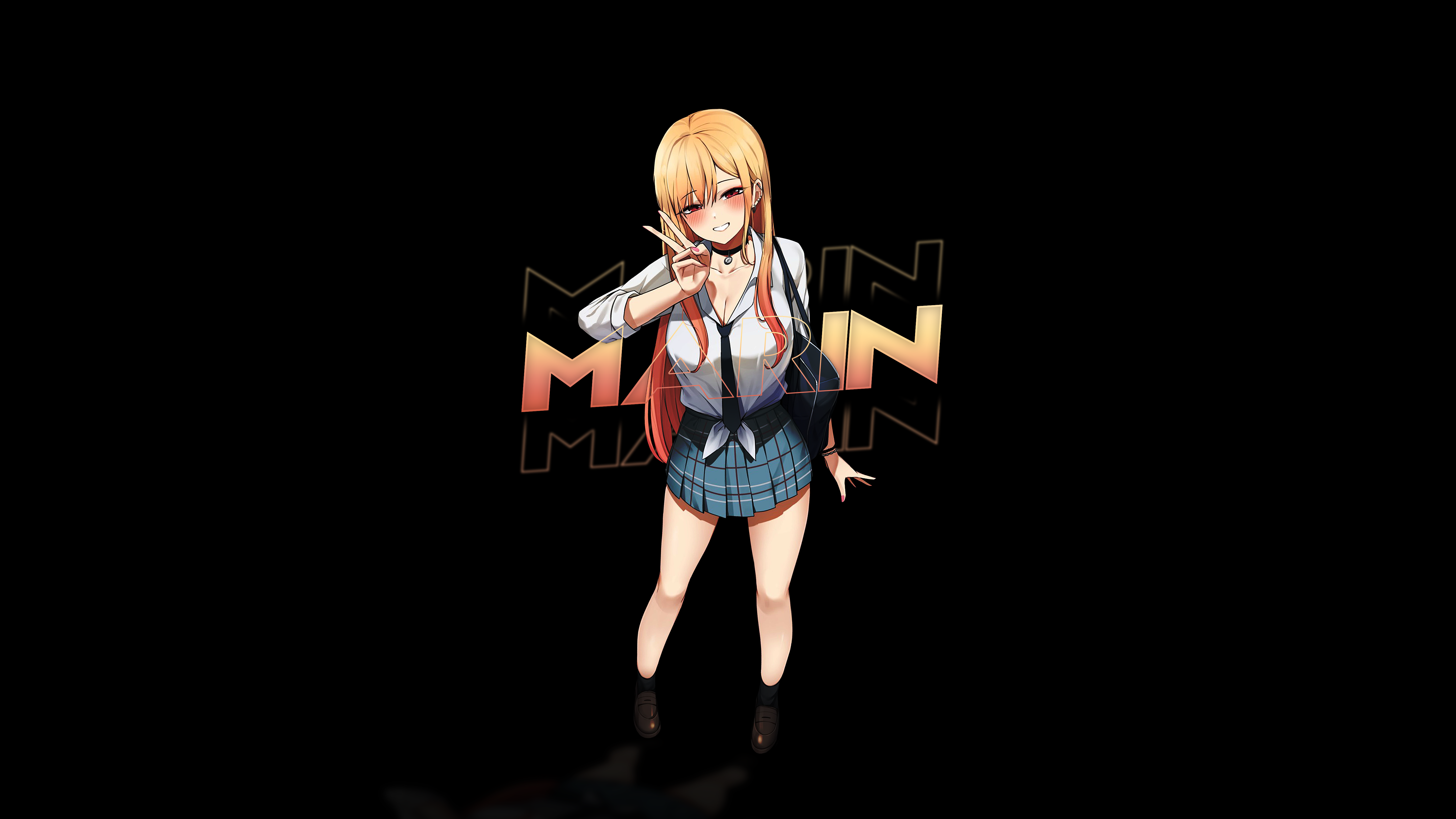 4K Kitagawa Marin from Sono Bisque Doll wa Koi wo Suru HD Wallpaper