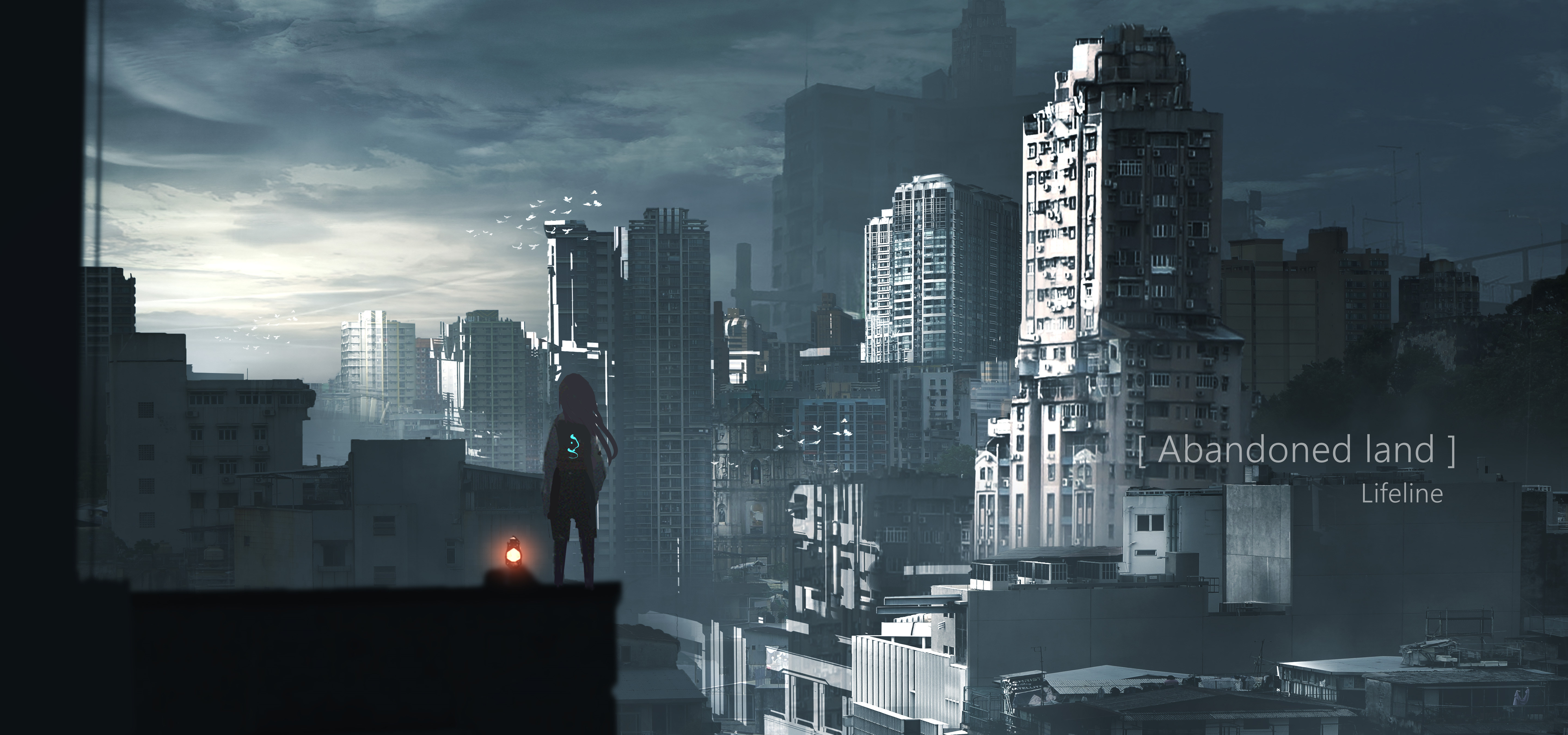 Abandoned Land Lifeline 4K HD Wallpaper