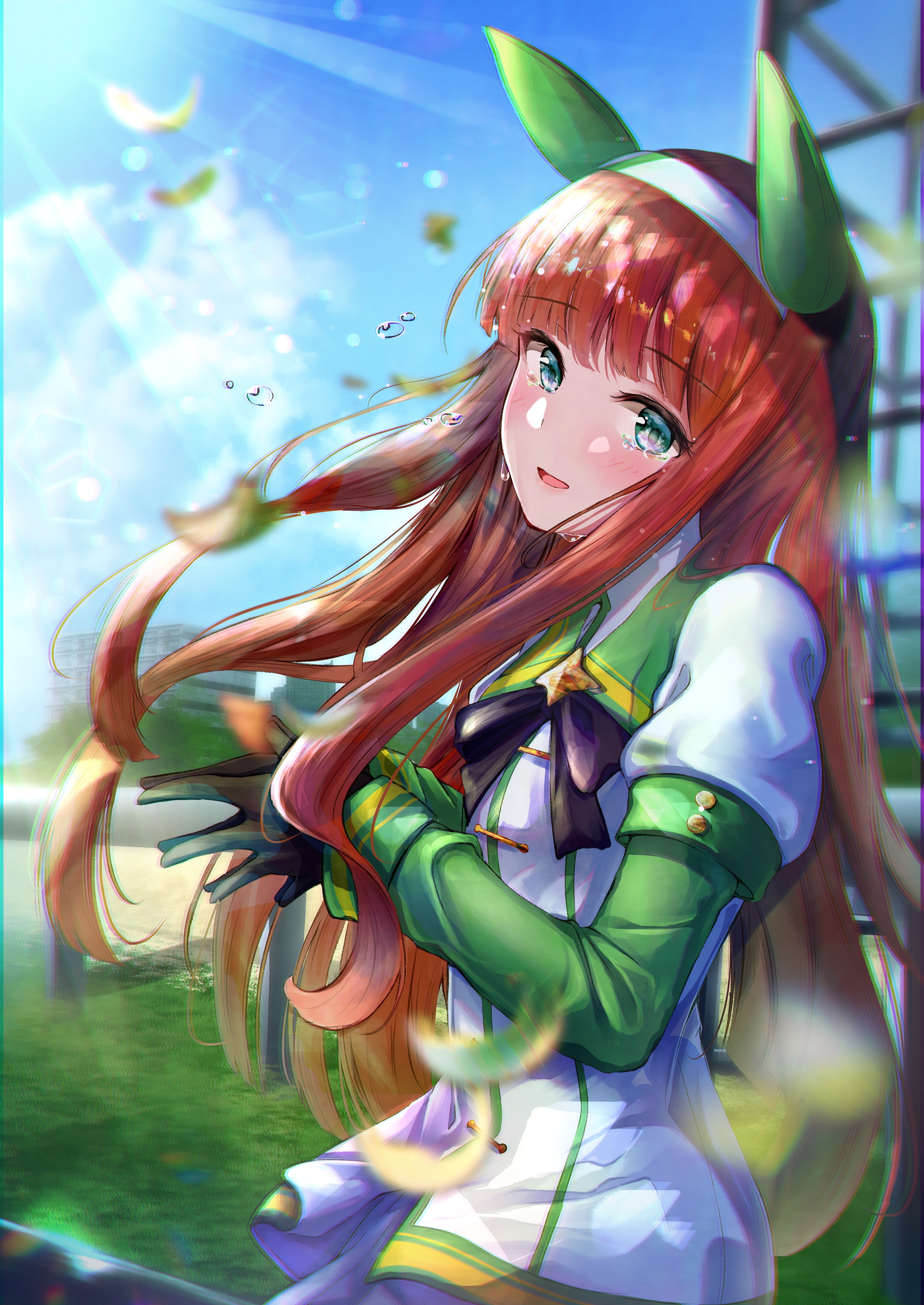 Silence Suzuka Uma Musume Pretty Derby Fan Art HD Phone Wallpaper