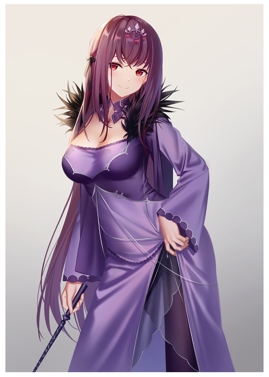 Scathach Skadi from Fate/Grand Order fan art HD Phone Wallpaper