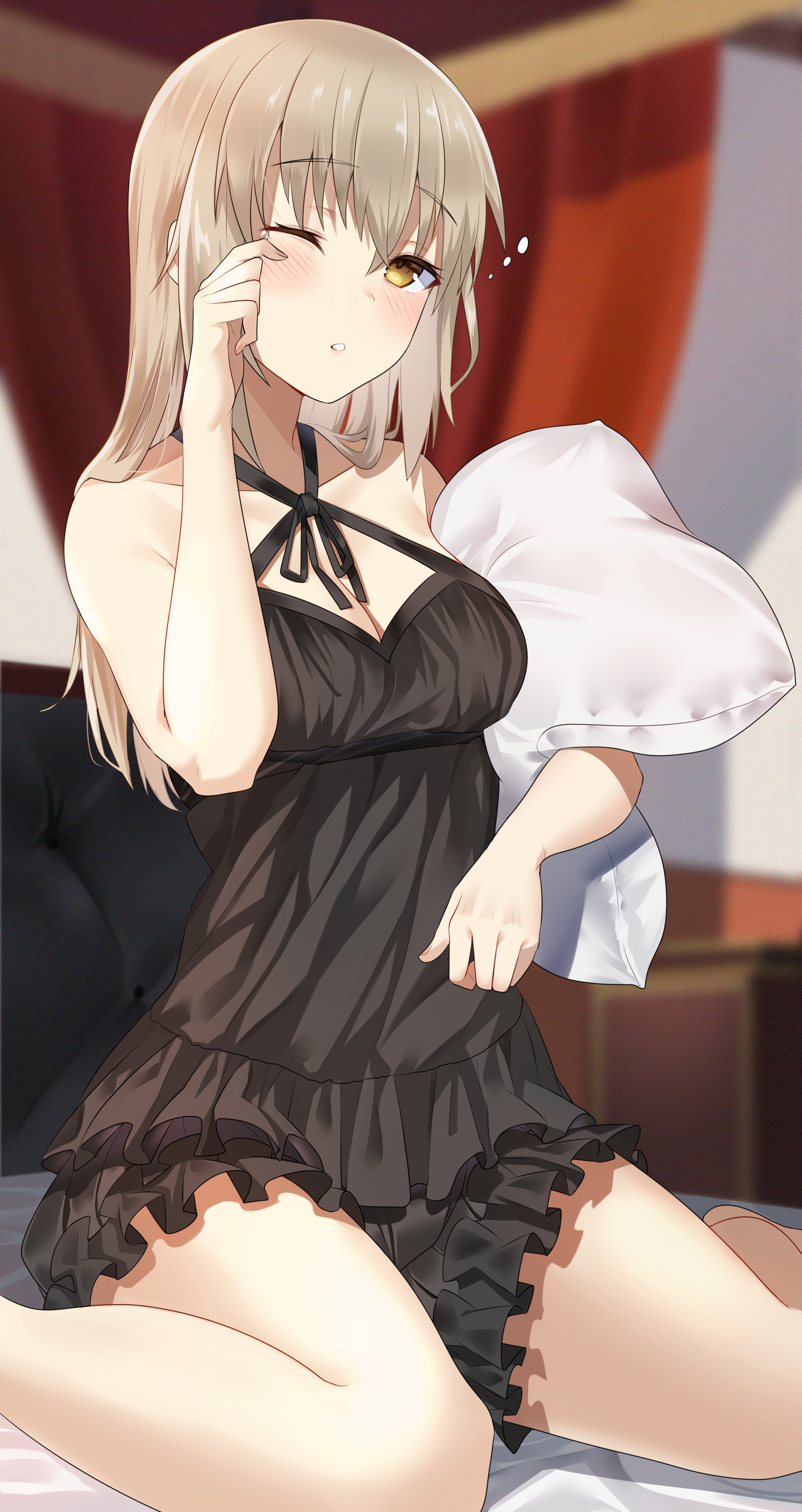 Artoria Pendragon Saber Alter Fate/Grand Order Fan Art HD Phone Wallpaper