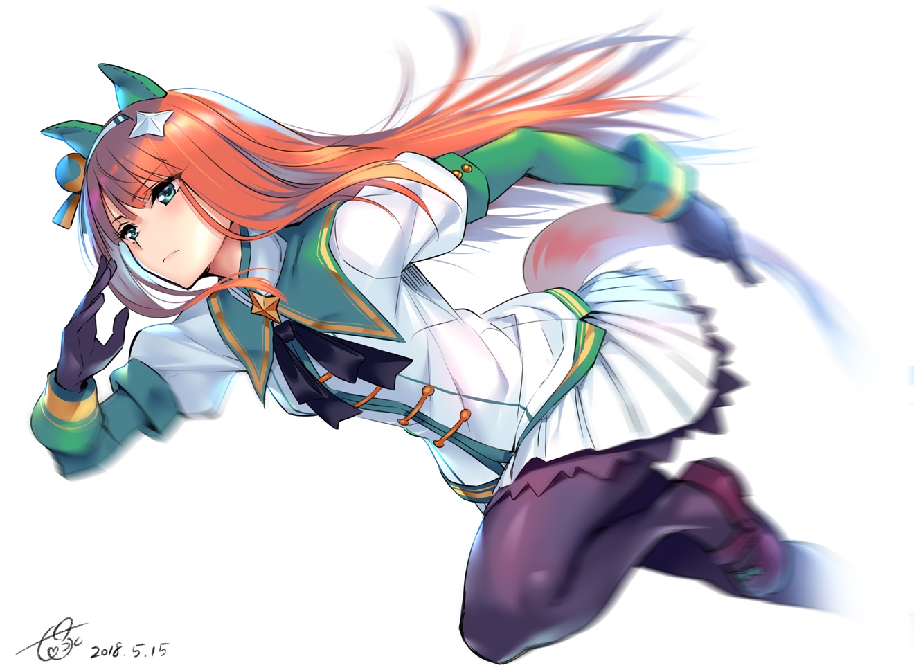 Silence Suzuka from Uma Musume Pretty Derby HD Wallpaper