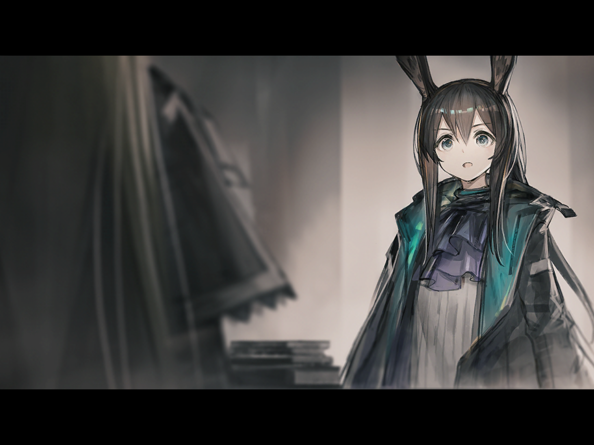 Amiya from Arknights HD Wallpaper