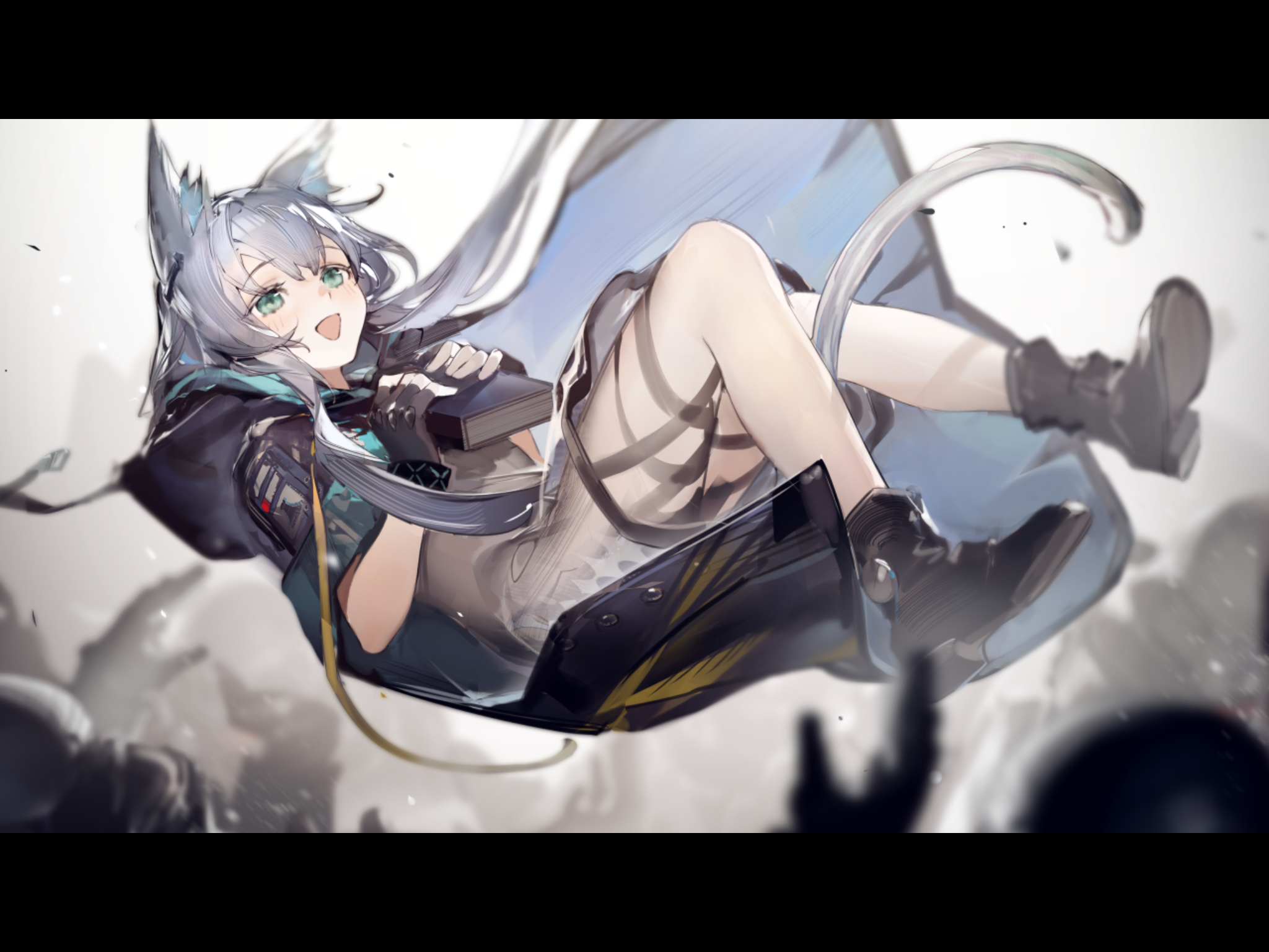 Arknights Rosmontis anime artwork HD Wallpaper