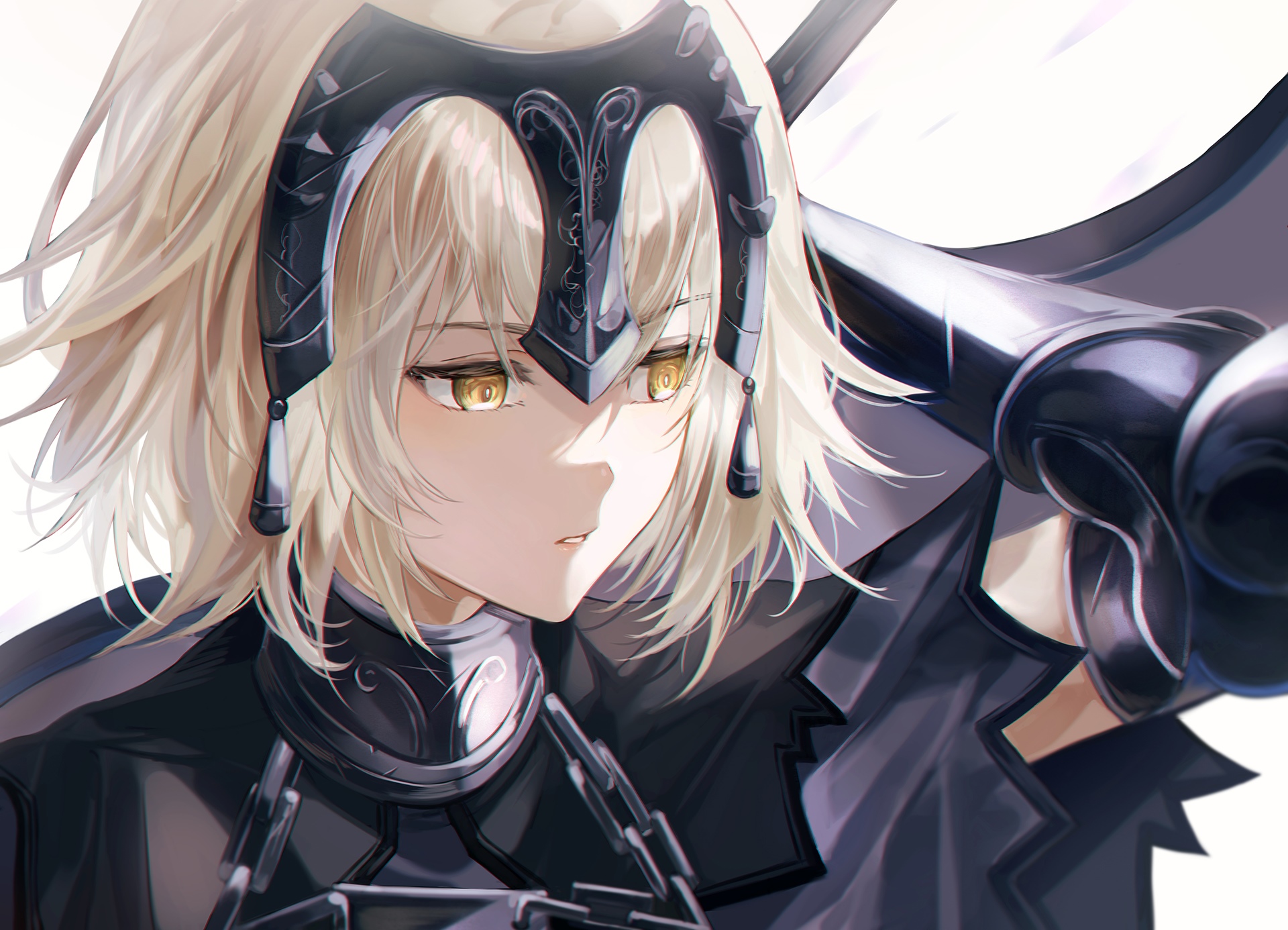 Jeanne d'Arc (Avenger) from Fate/Grand Order fan art HD Wallpaper