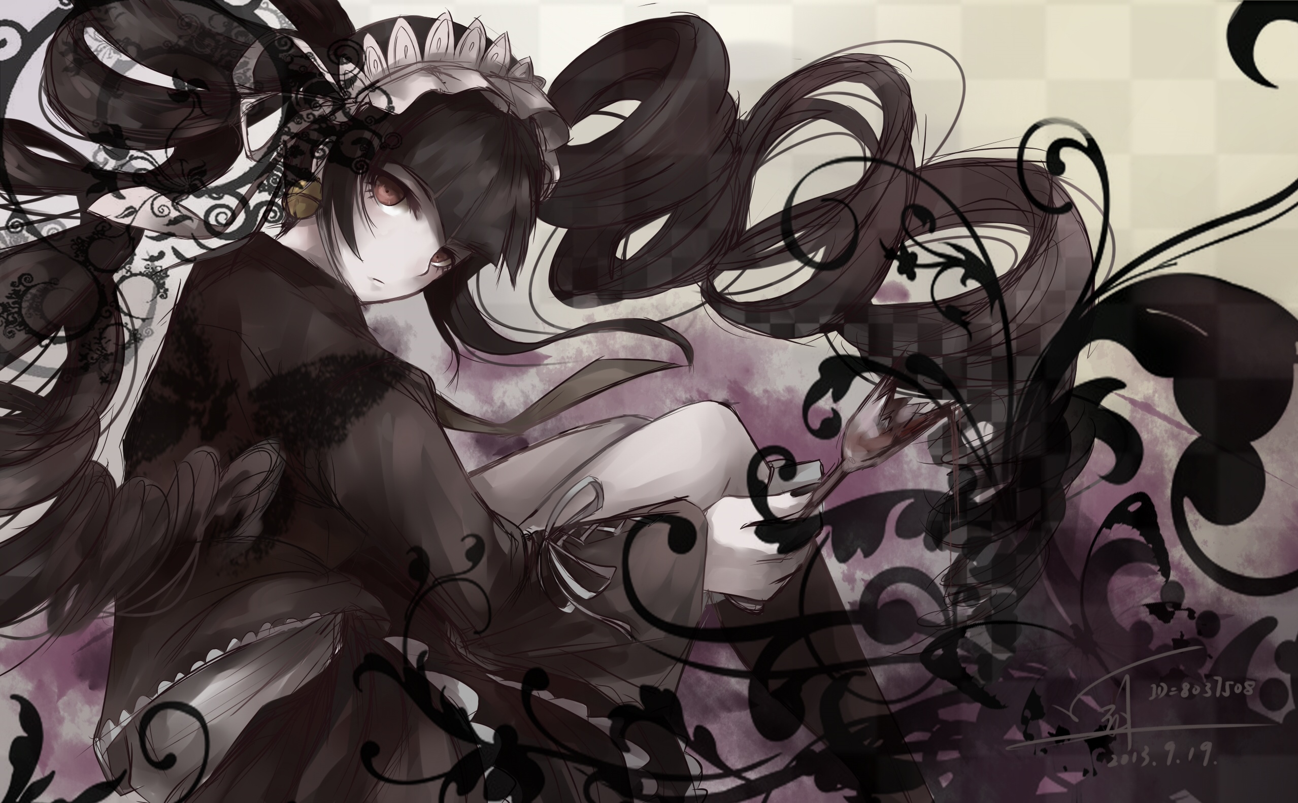 Celestia Ludenberg from Danganronpa HD Wallpaper
