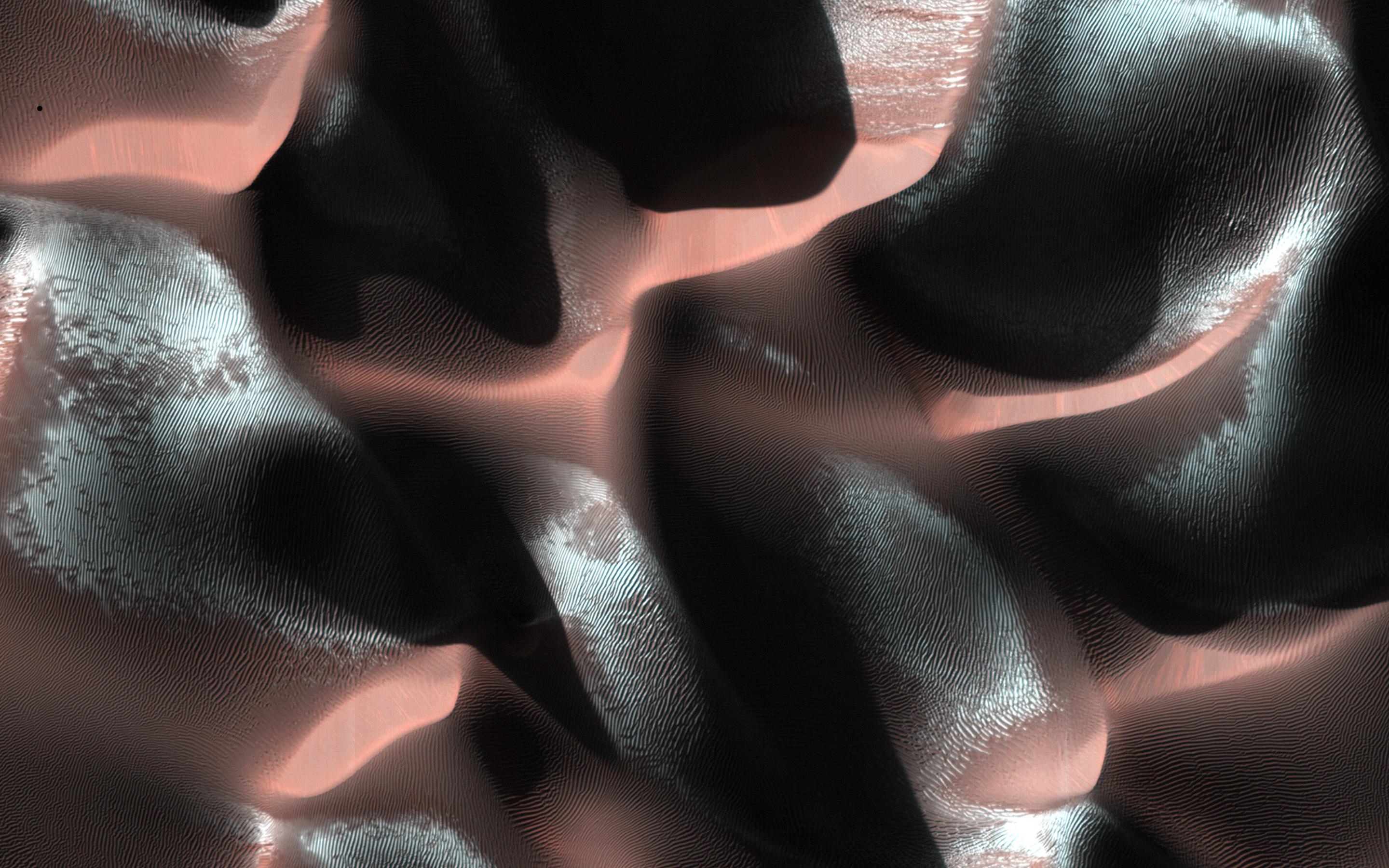 NASA Mars Dunes HD Wallpaper