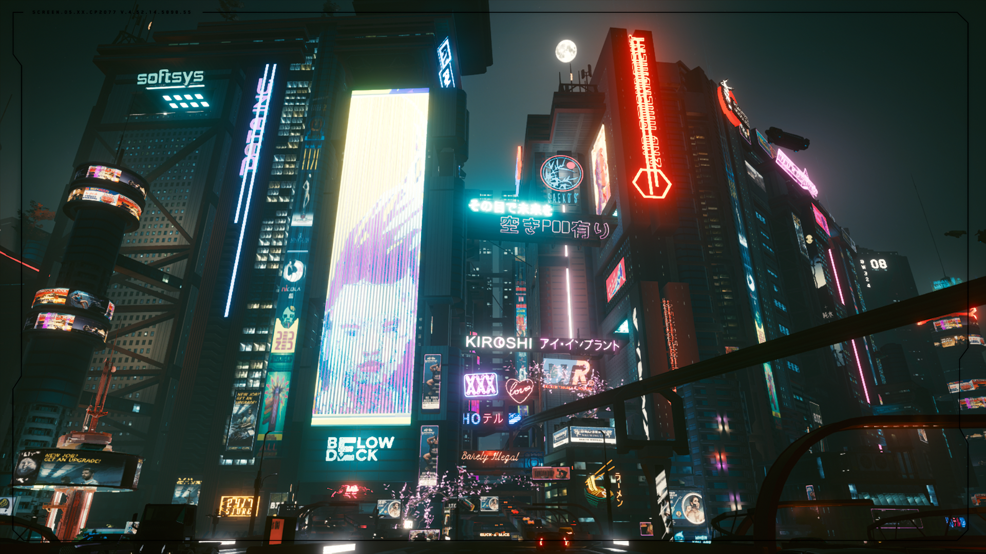 Cyberpunk 2077 Night City Neon Signs HD Wallpaper