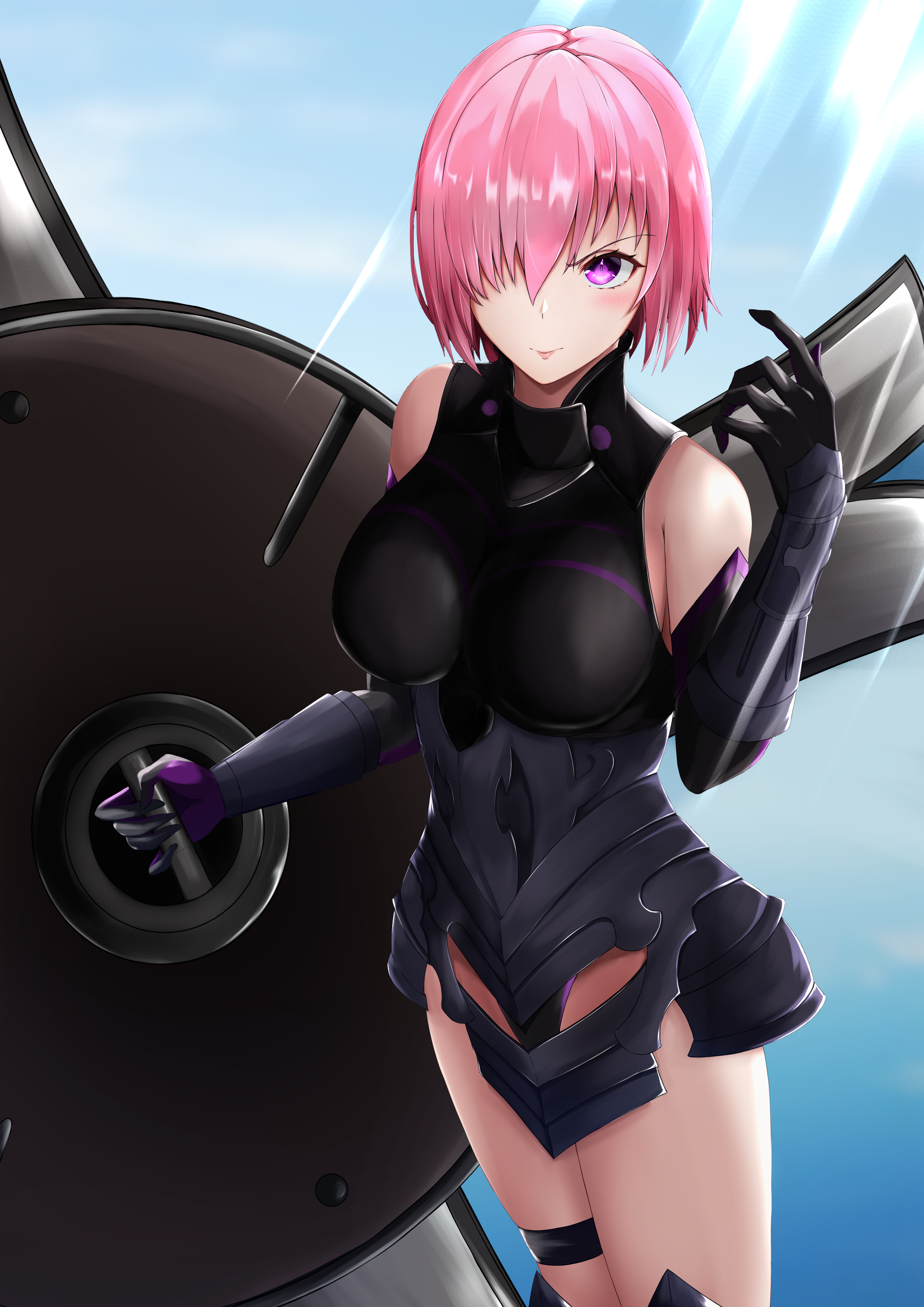 Mash Kyrielight from Fate/Grand Order HD Phone Wallpaper
