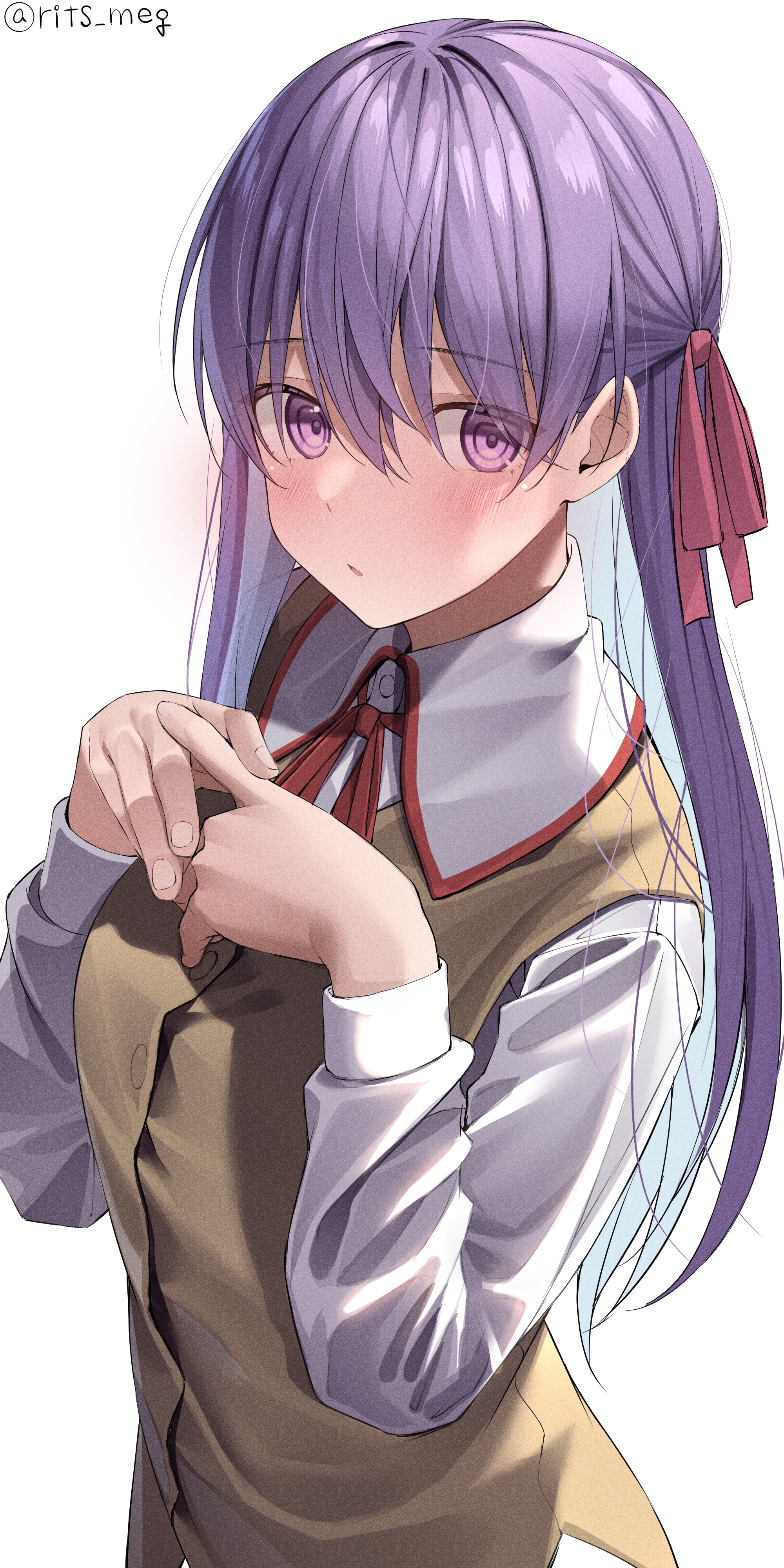 Matou Sakura from Fate/Stay Night fan art HD Phone Wallpaper