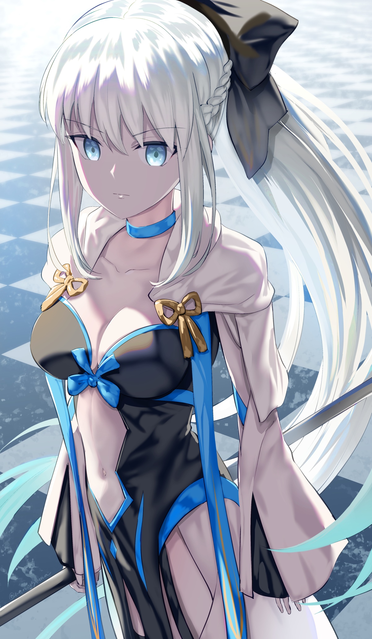 Morgan le Fay from Fate/Grand Order fan art HD Phone Wallpaper