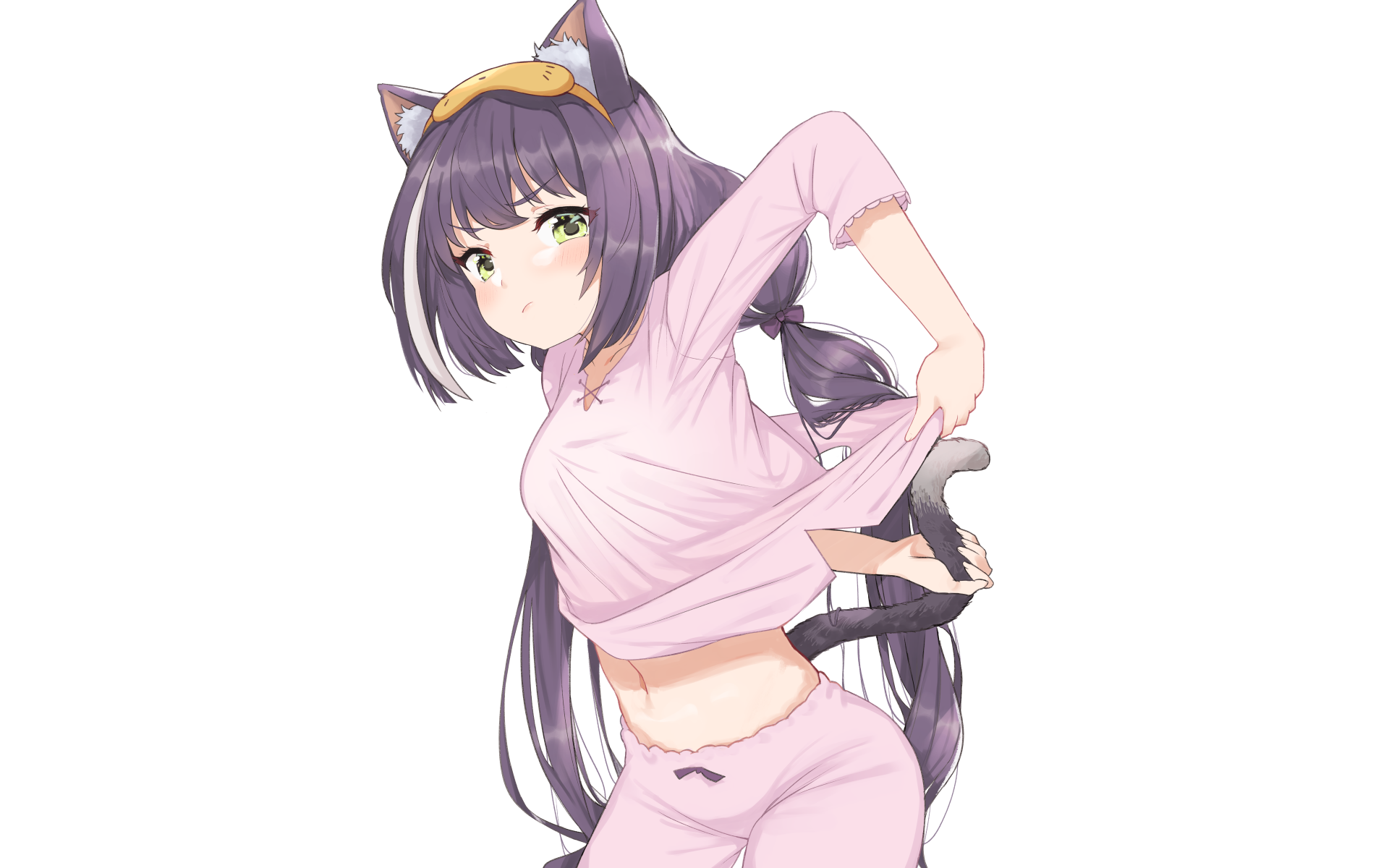 Kyaru from Princess Connect! Re:Dive in pajamas HD Wallpaper