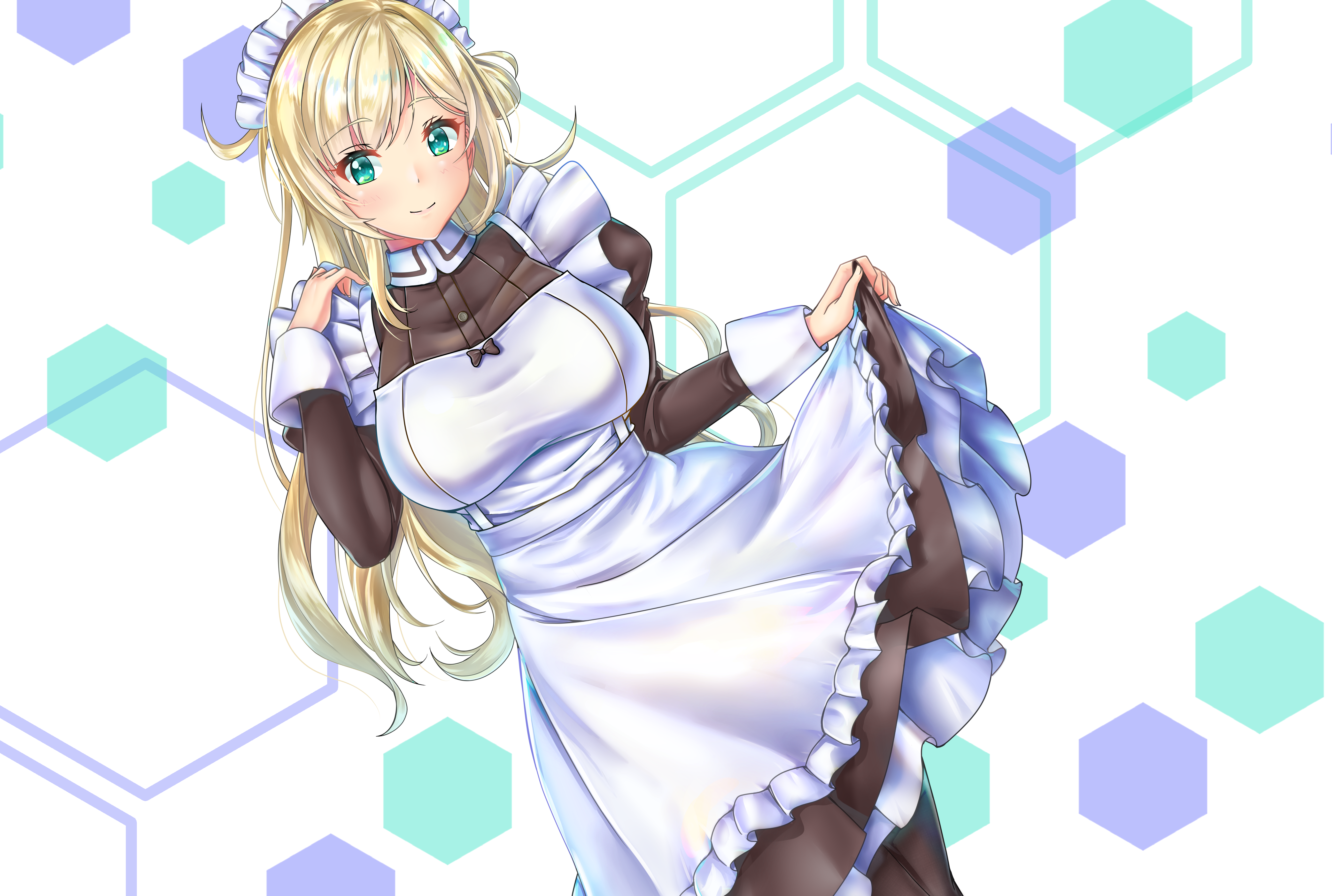4K Sky Striker Ace - Raye Maid Fan Art HD Wallpaper