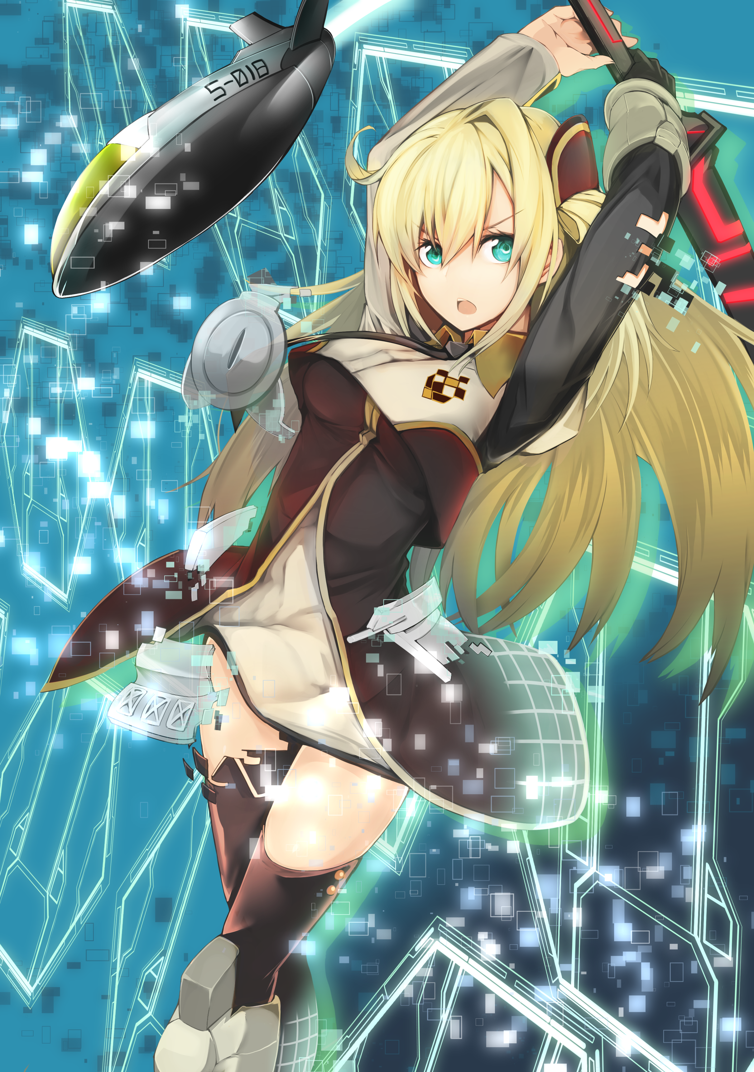 Sky Striker Ace - Raye with S-018 Aircraft HD Phone Wallpaper
