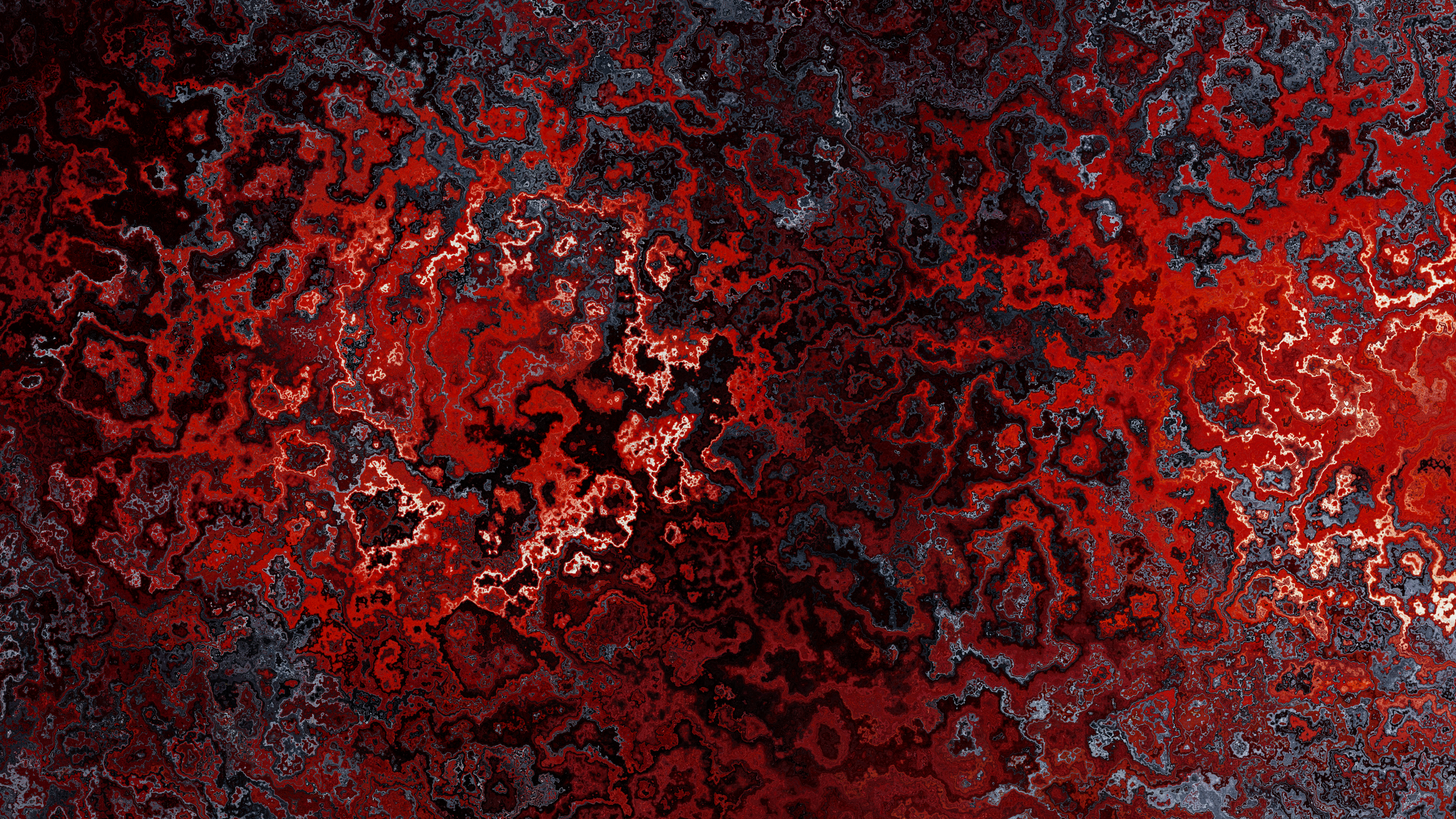 Abstract red and gray liquid texture HD Wallpaper