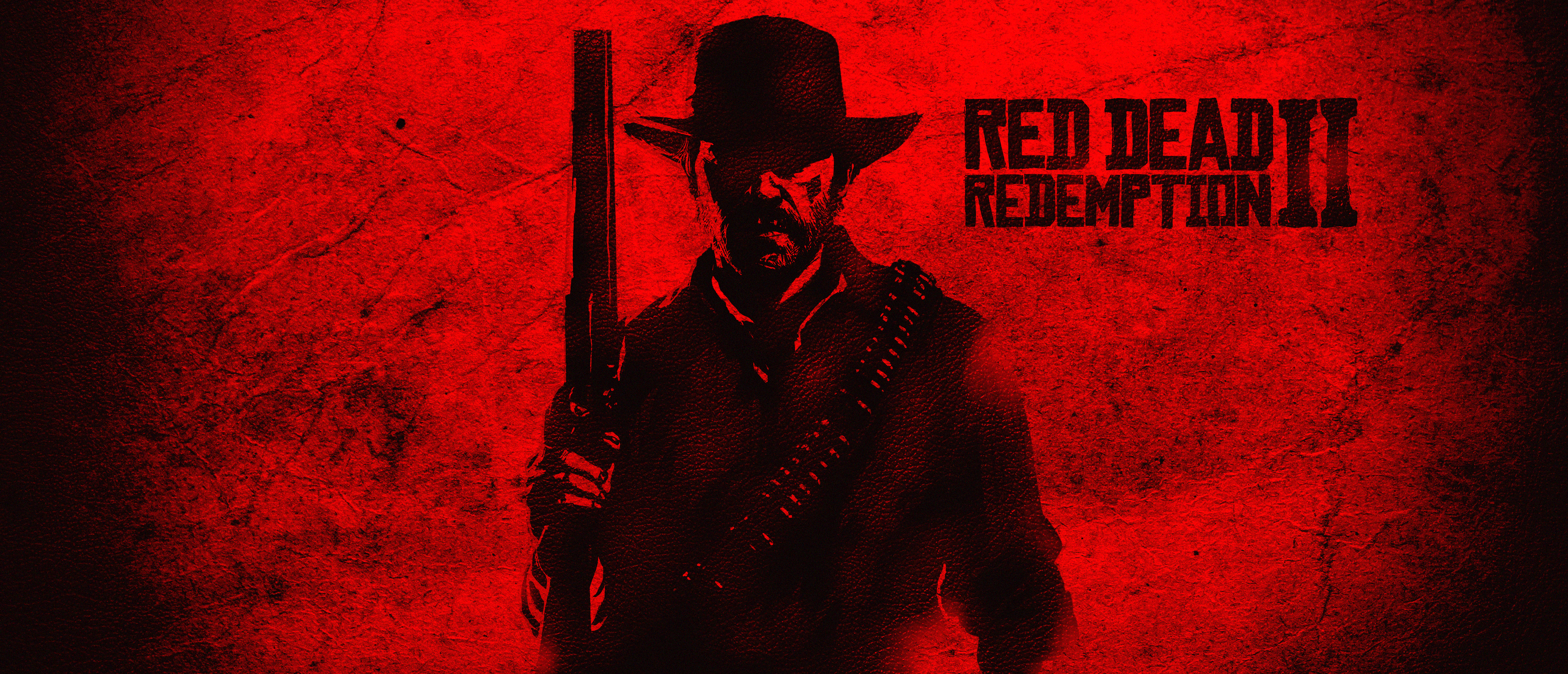 Red Dead Redemption 2: Arthur Morgan with Rifle HD Wallpaper