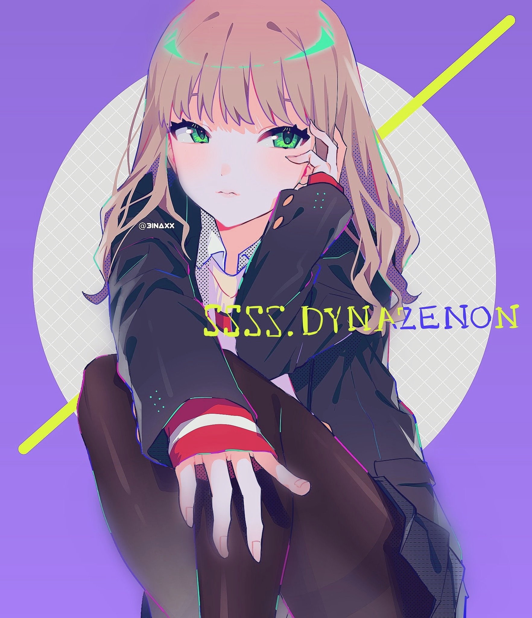 Minami Yume from SSSS.Dynazenon fan art HD Phone Wallpaper