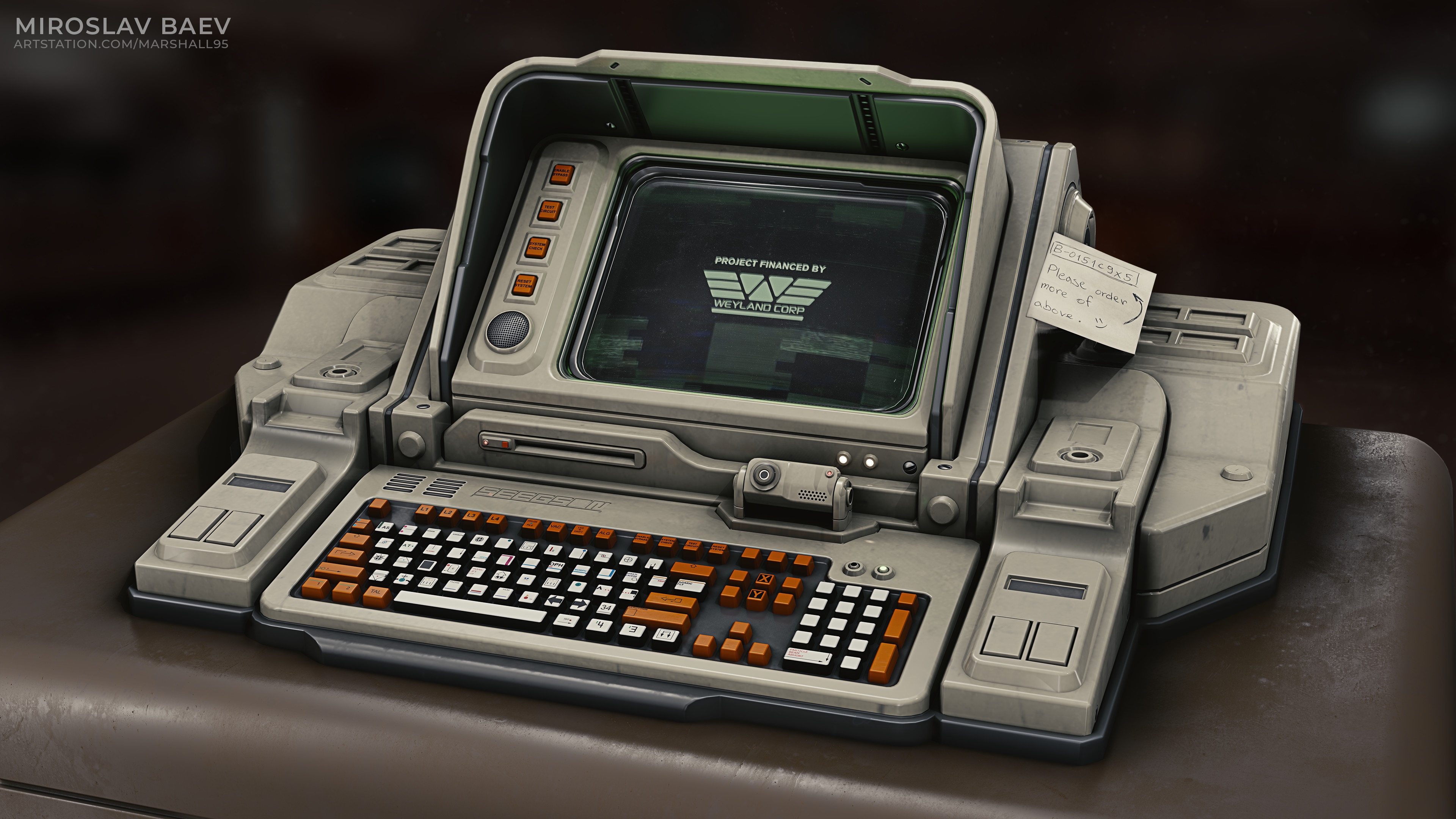 Alien: Isolation Weyland Corporation Computer Fan Art HD Wallpaper