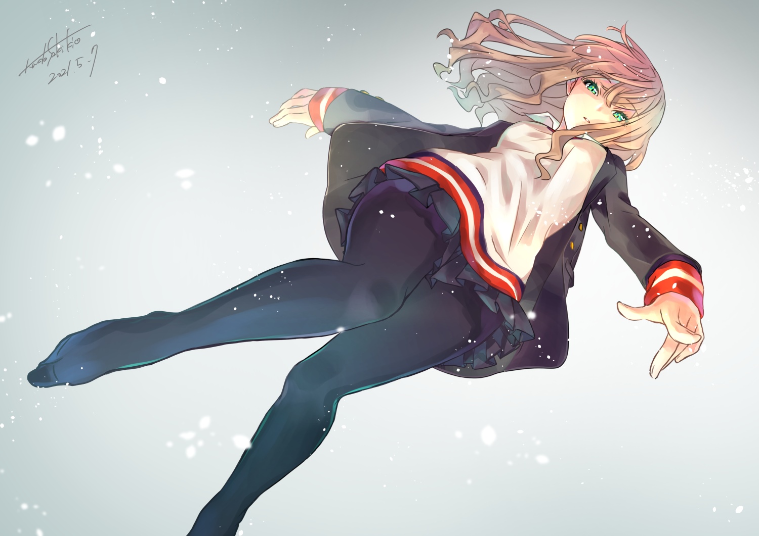 Minami Yume from SSSS.Dynazenon fan art HD Wallpaper