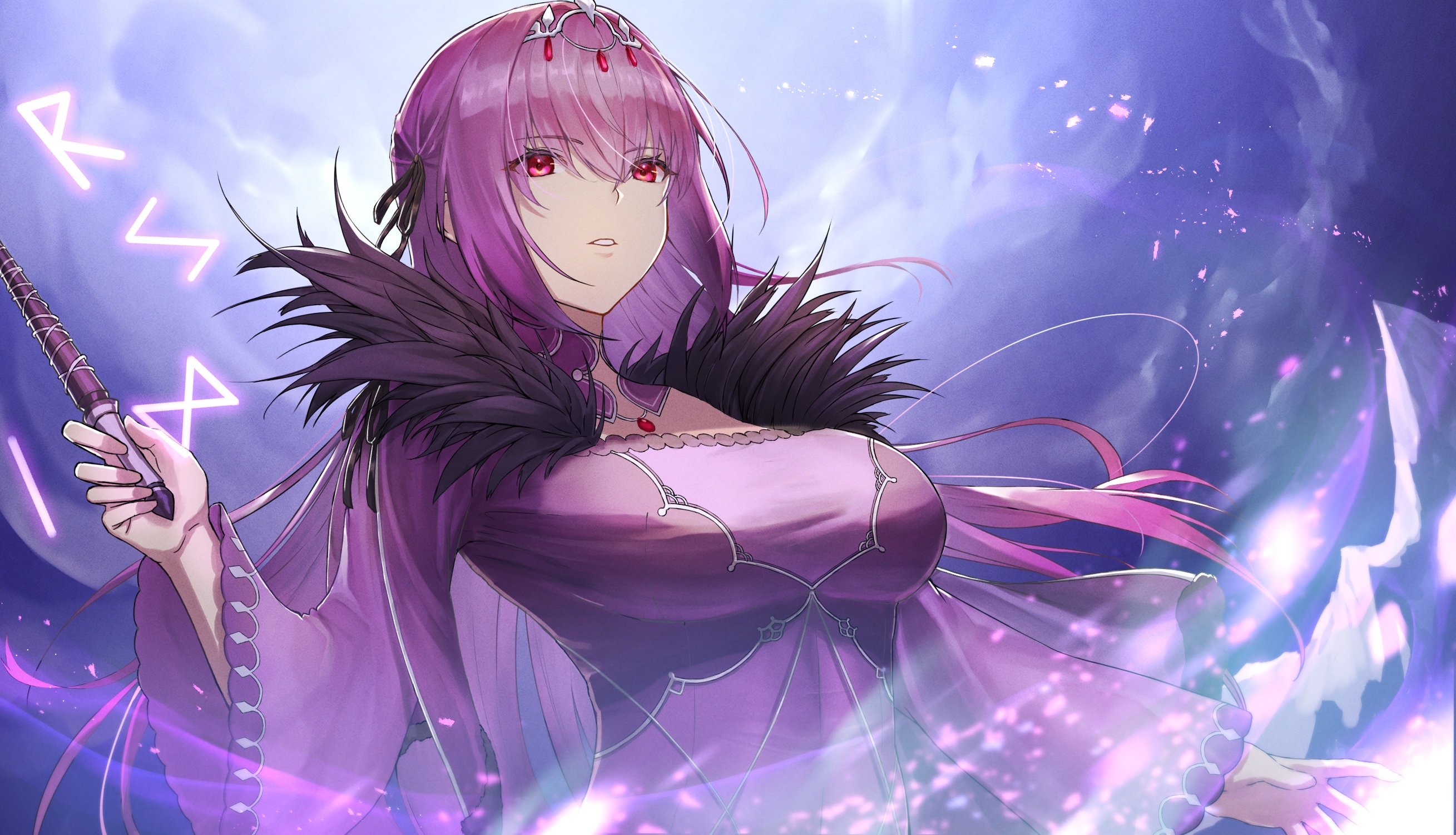 Scathach Skadi from Fate/Grand Order HD Wallpaper