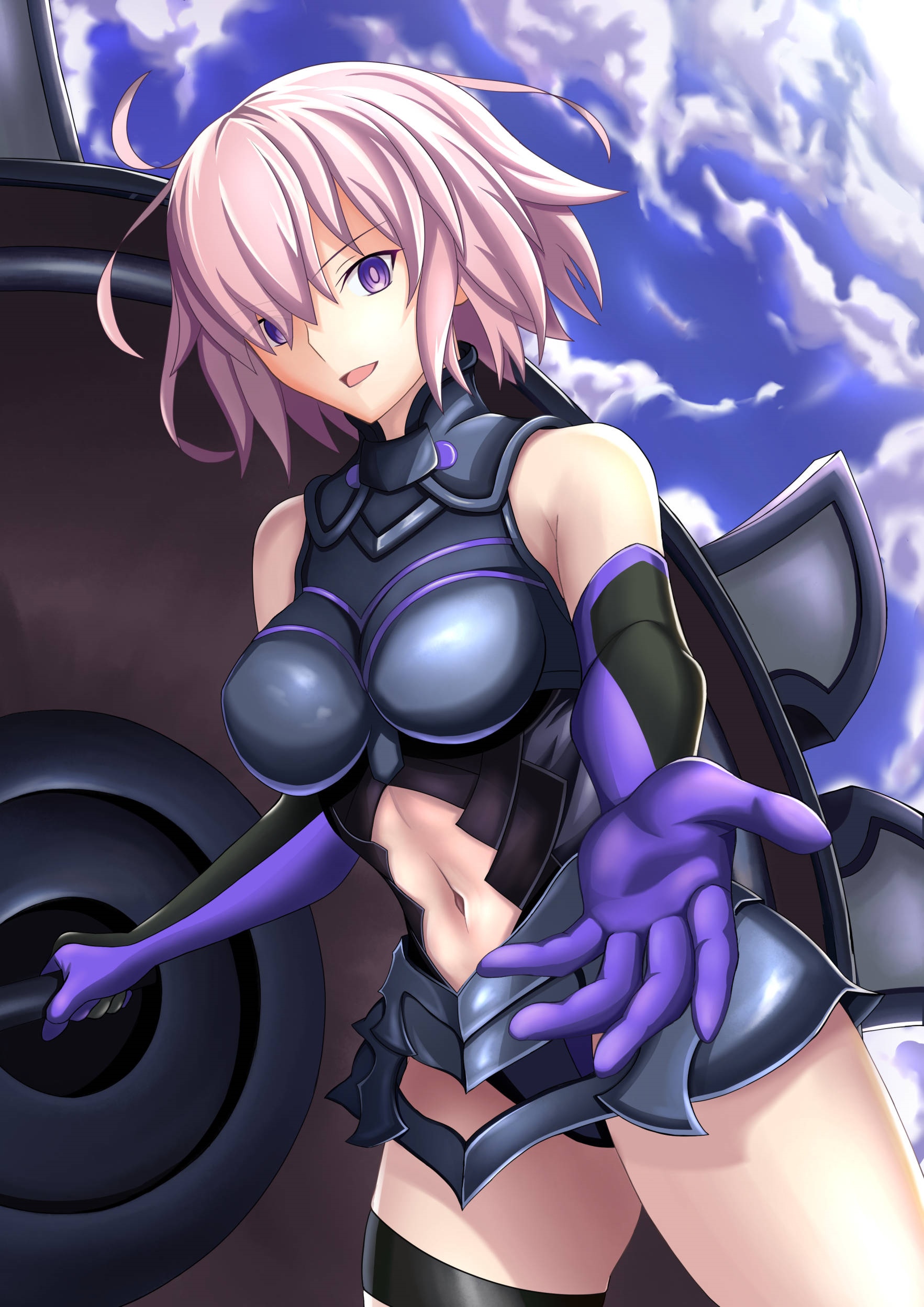 Mash Kyrielight from Fate/Grand Order HD Phone Wallpaper