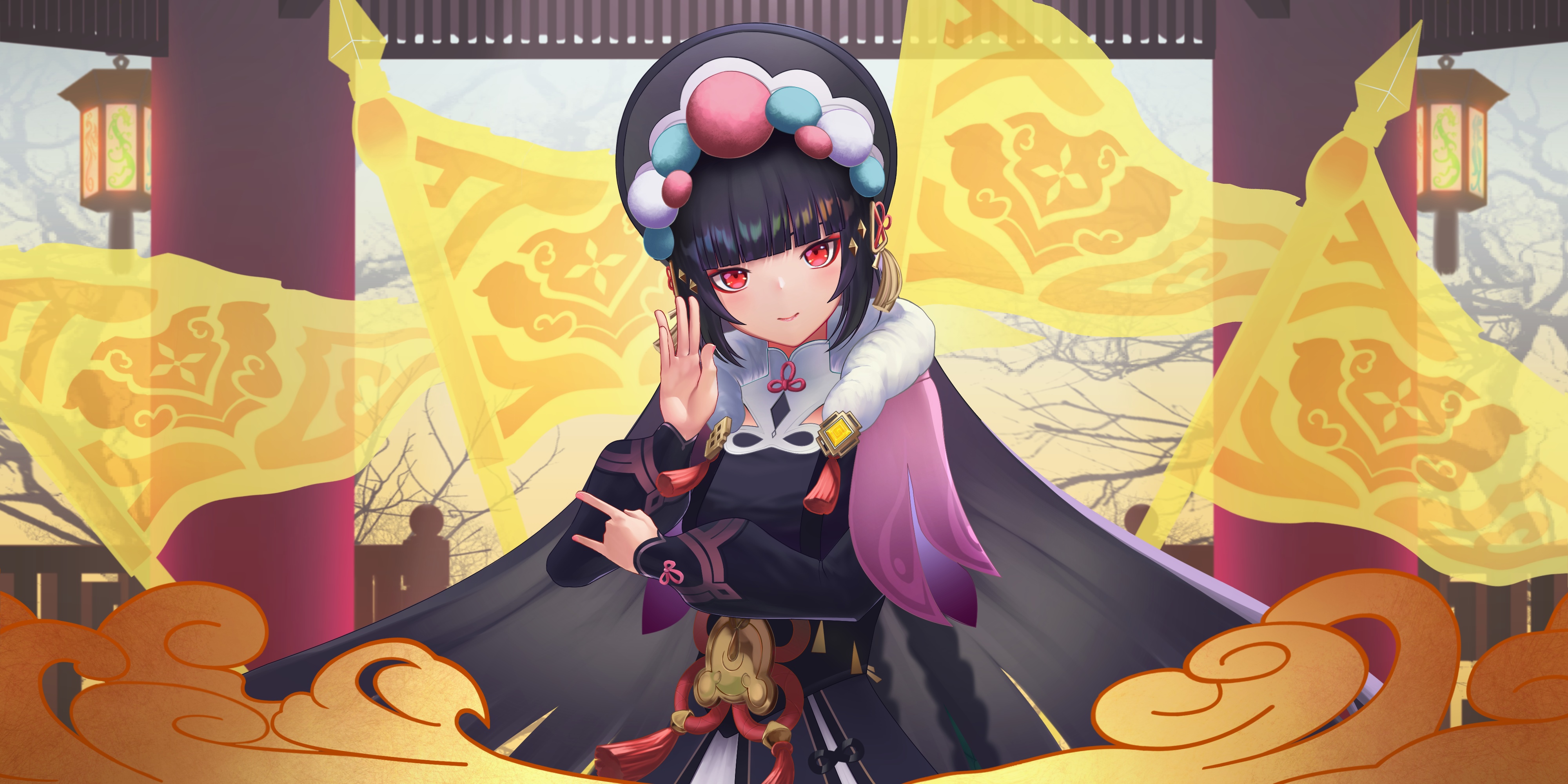 Genshin Impact Yun Jin 4K HD Wallpaper