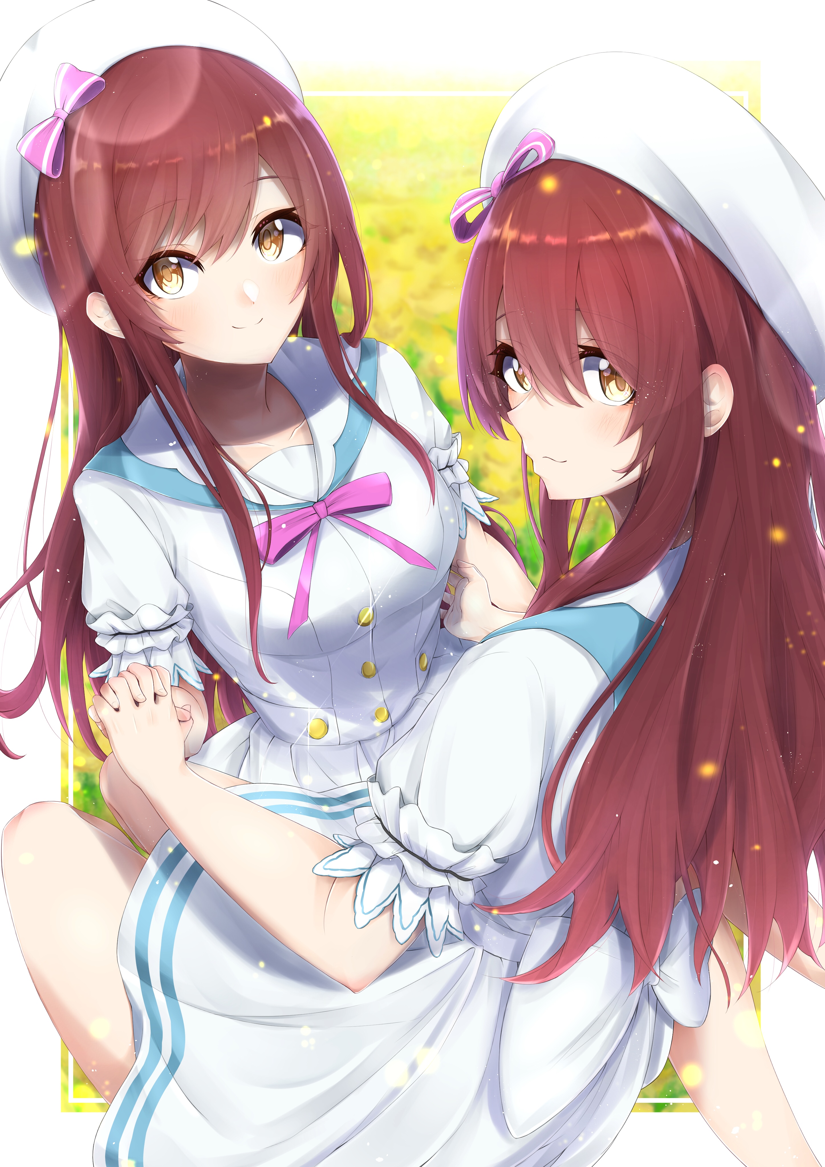 Oosaki Amana and Oosaki Tenka from THE iDOLM@STER: Shiny Colors HD Phone Wallpaper