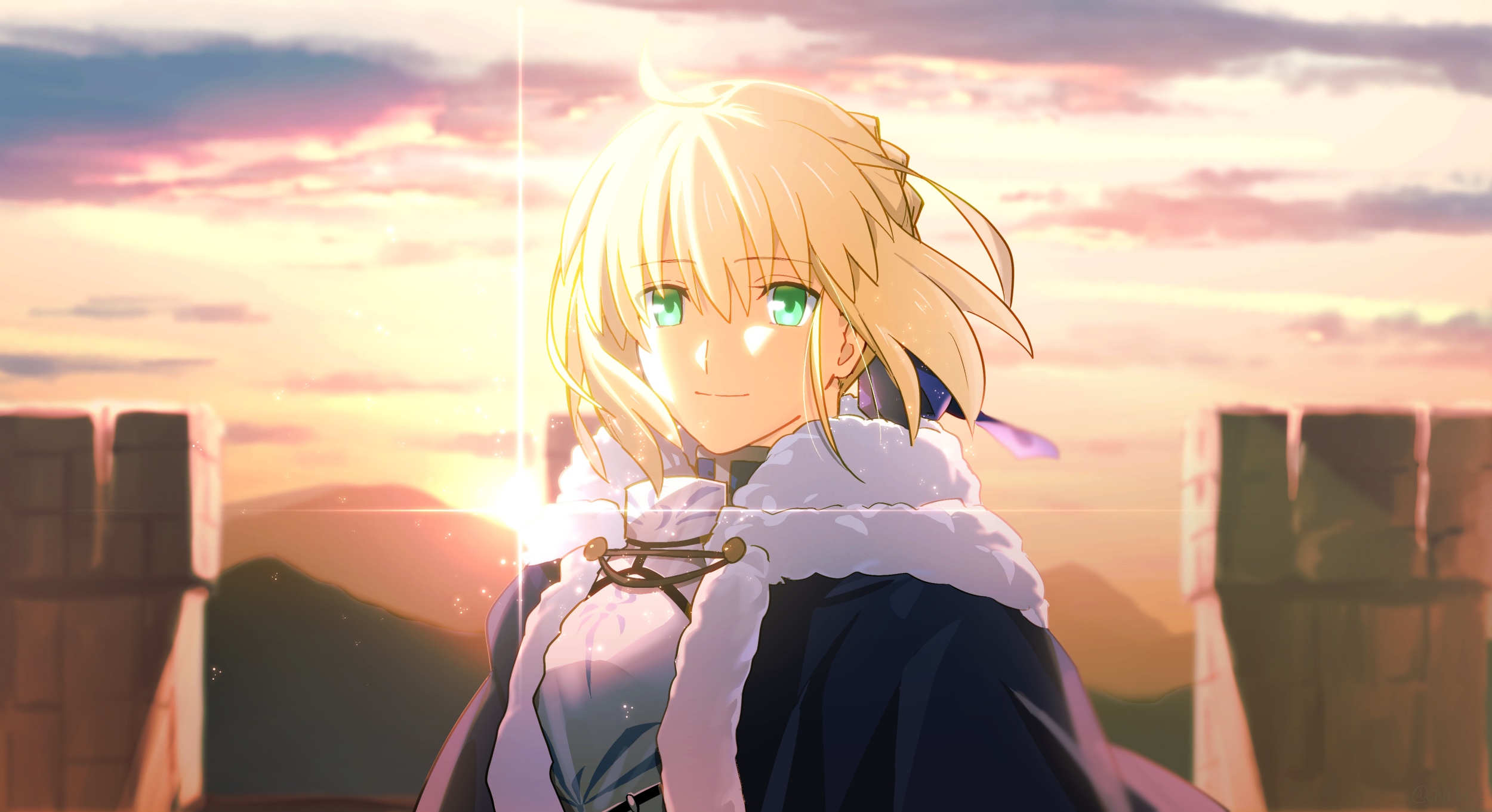 Saber (Artoria Pendragon) from Fate/Grand Order HD Wallpaper