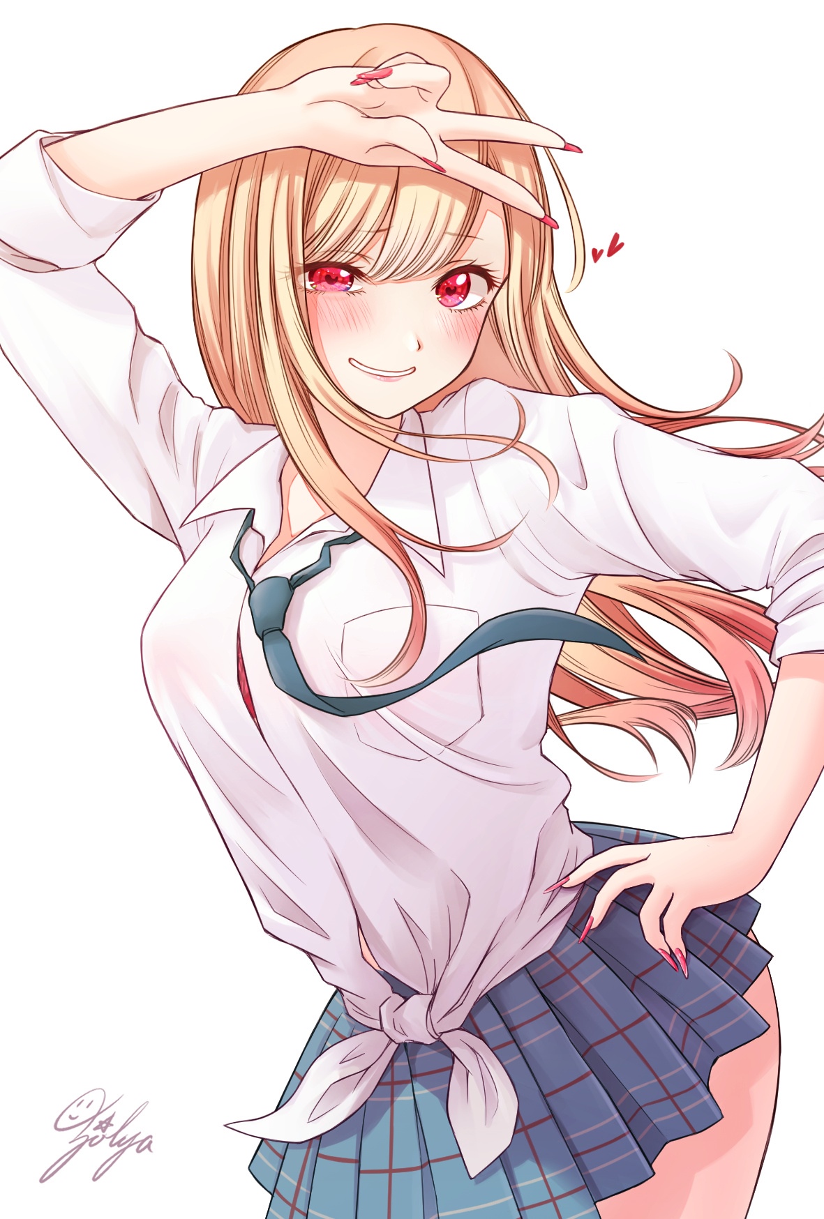 Kitagawa Marin from Sono Bisque Doll wa Koi wo Suru HD Phone Wallpaper