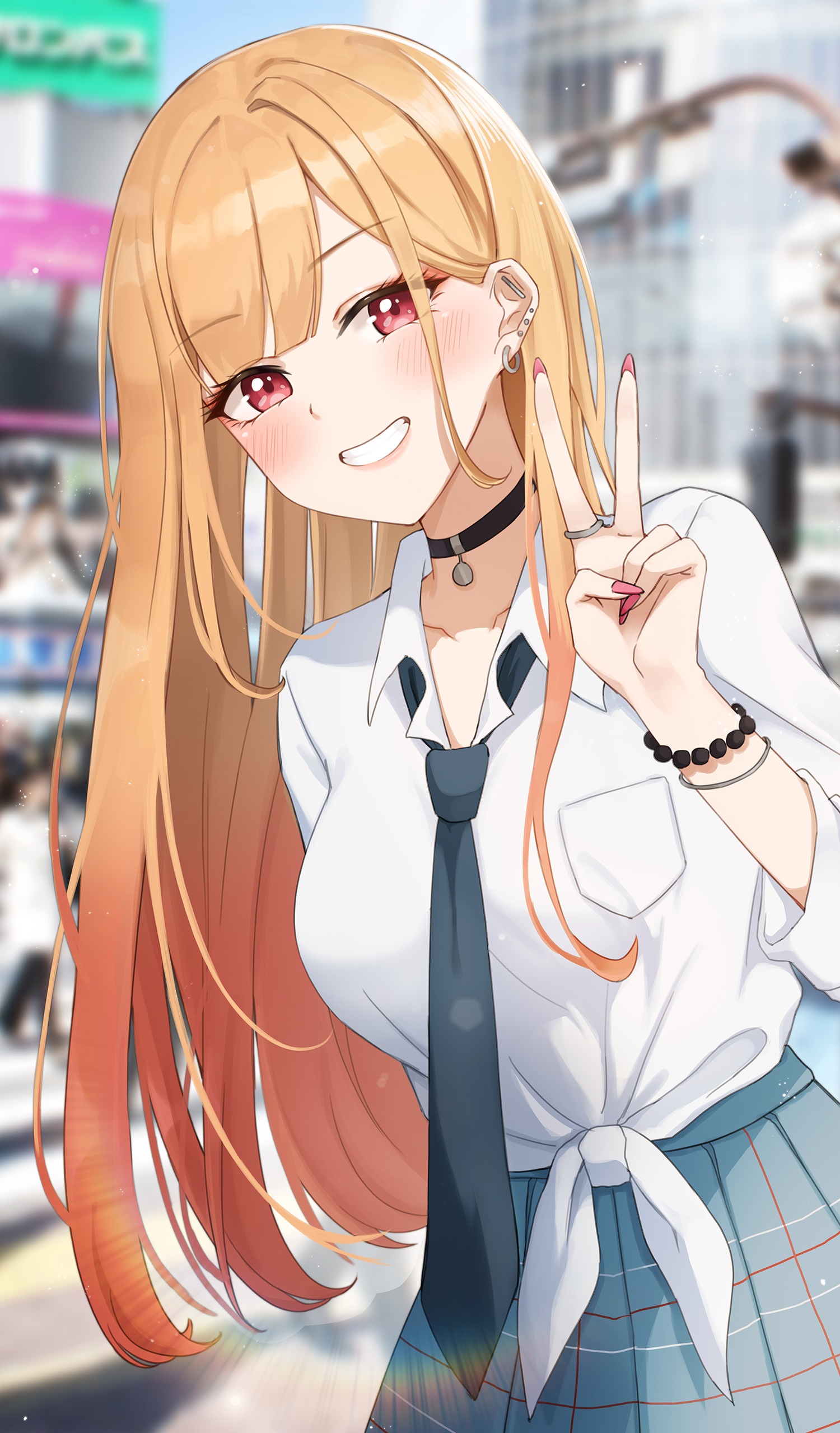 Marin Kitagawa from Sono Bisque Doll wa Koi wo Suru HD Phone Wallpaper