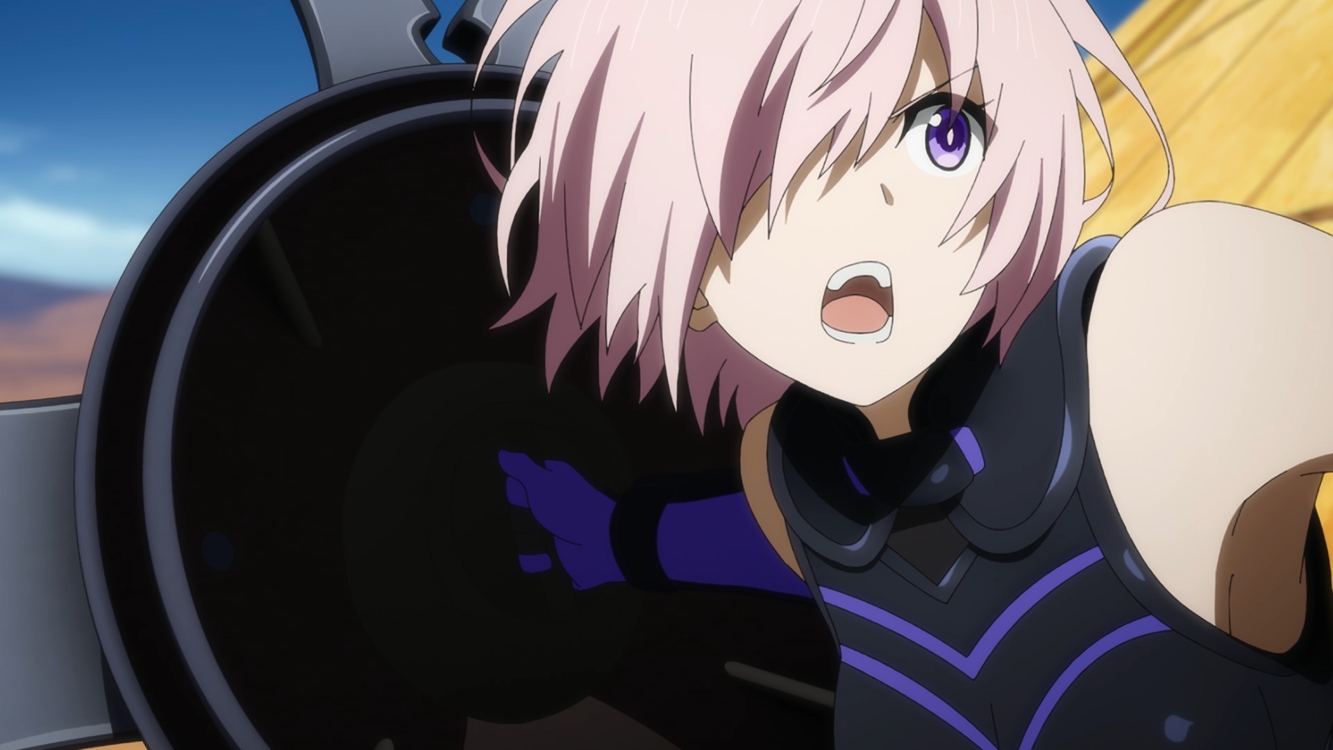 Mash Kyrielight in Fate/Grand Order Anime HD Wallpaper