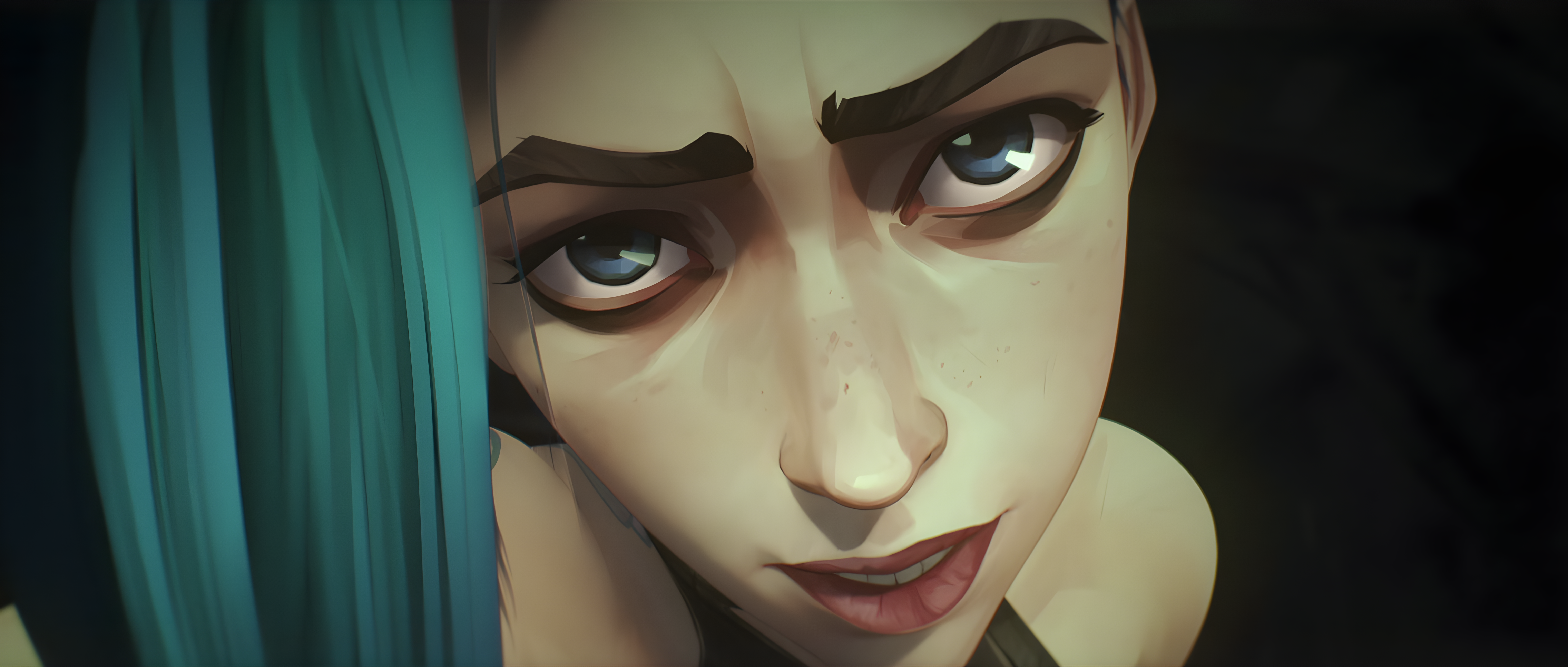 4K Jinx from Arcane HD Wallpaper