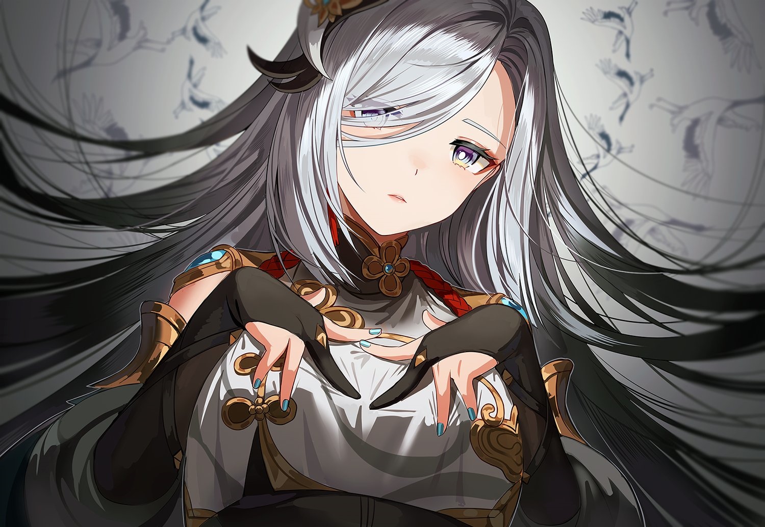 Shenhe from Genshin Impact HD Wallpaper