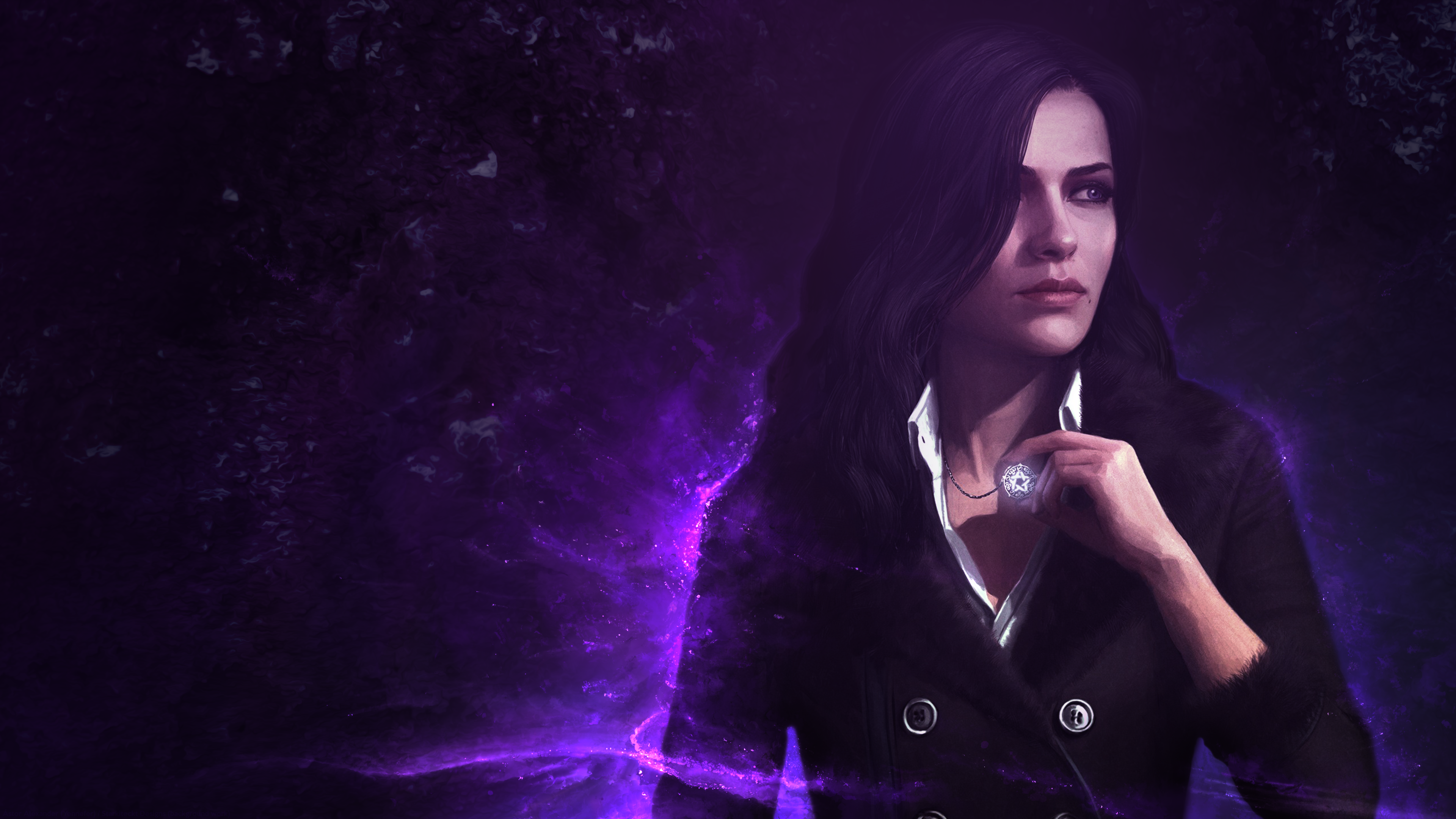 Yennefer of Vengerberg from The Witcher 3 HD Wallpaper