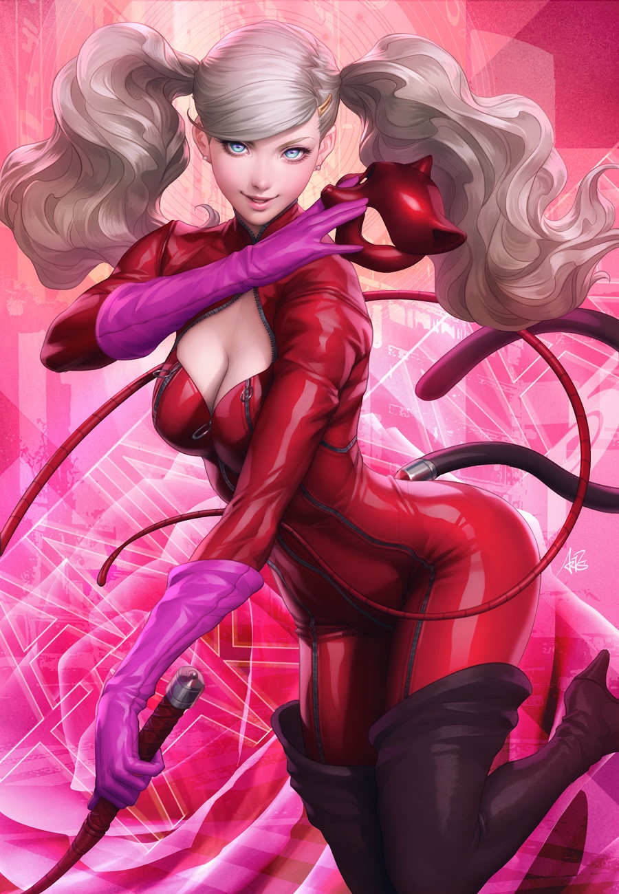 Ann Takamaki from Persona 5 by Artgerm HD Phone Wallpaper