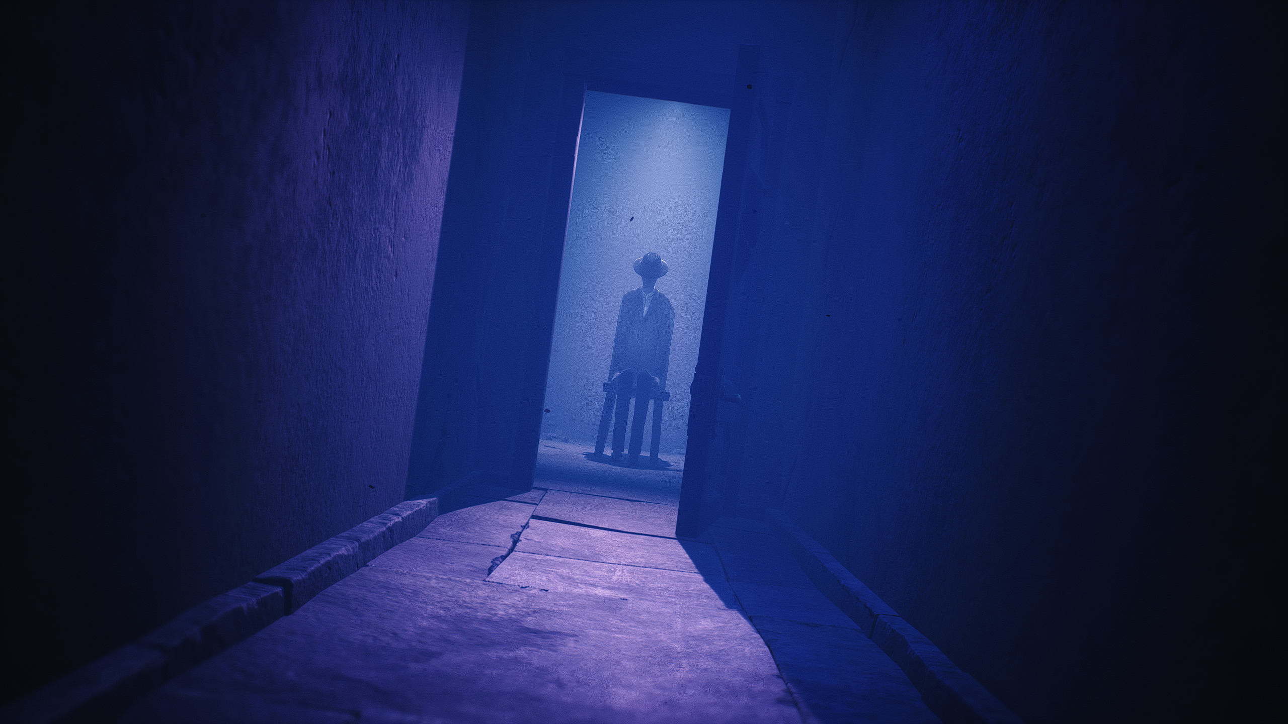 The Thin Man in Little Nightmares 2 HD Wallpaper
