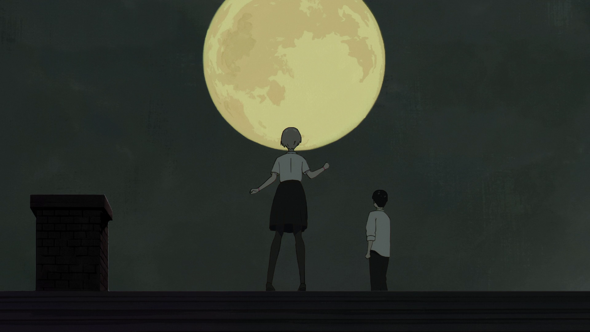 Sonny Boy: Nagara and Mizuho under the moon HD Wallpaper