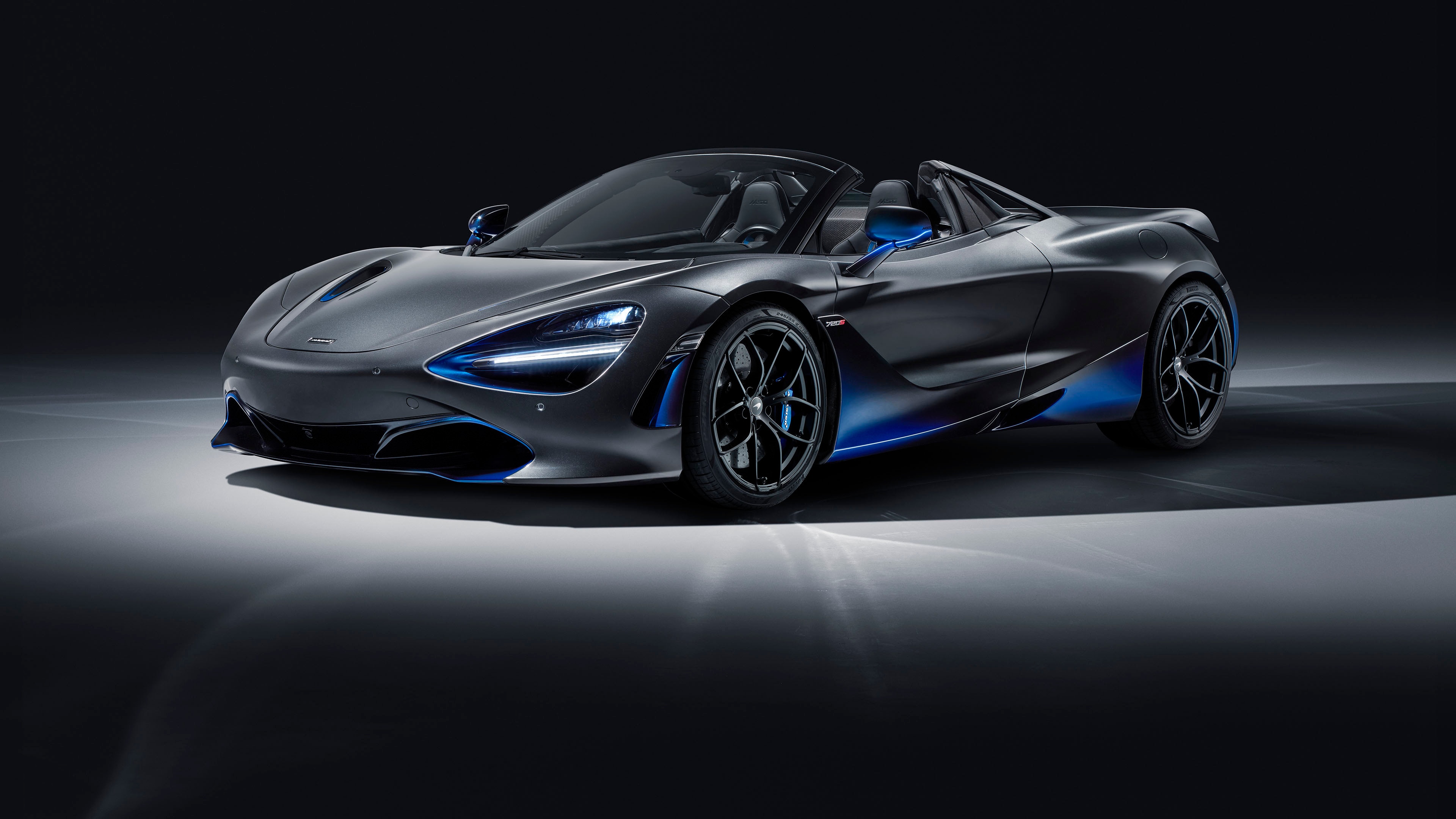 4K McLaren 720S Spider sports car HD Wallpaper
