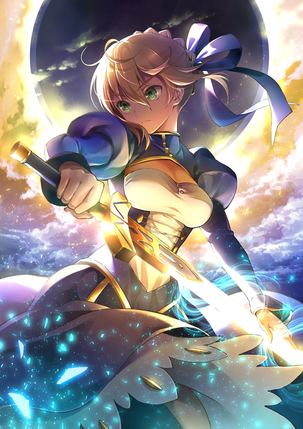 Saber Artoria Pendragon from Fate/Grand Order HD Phone Wallpaper