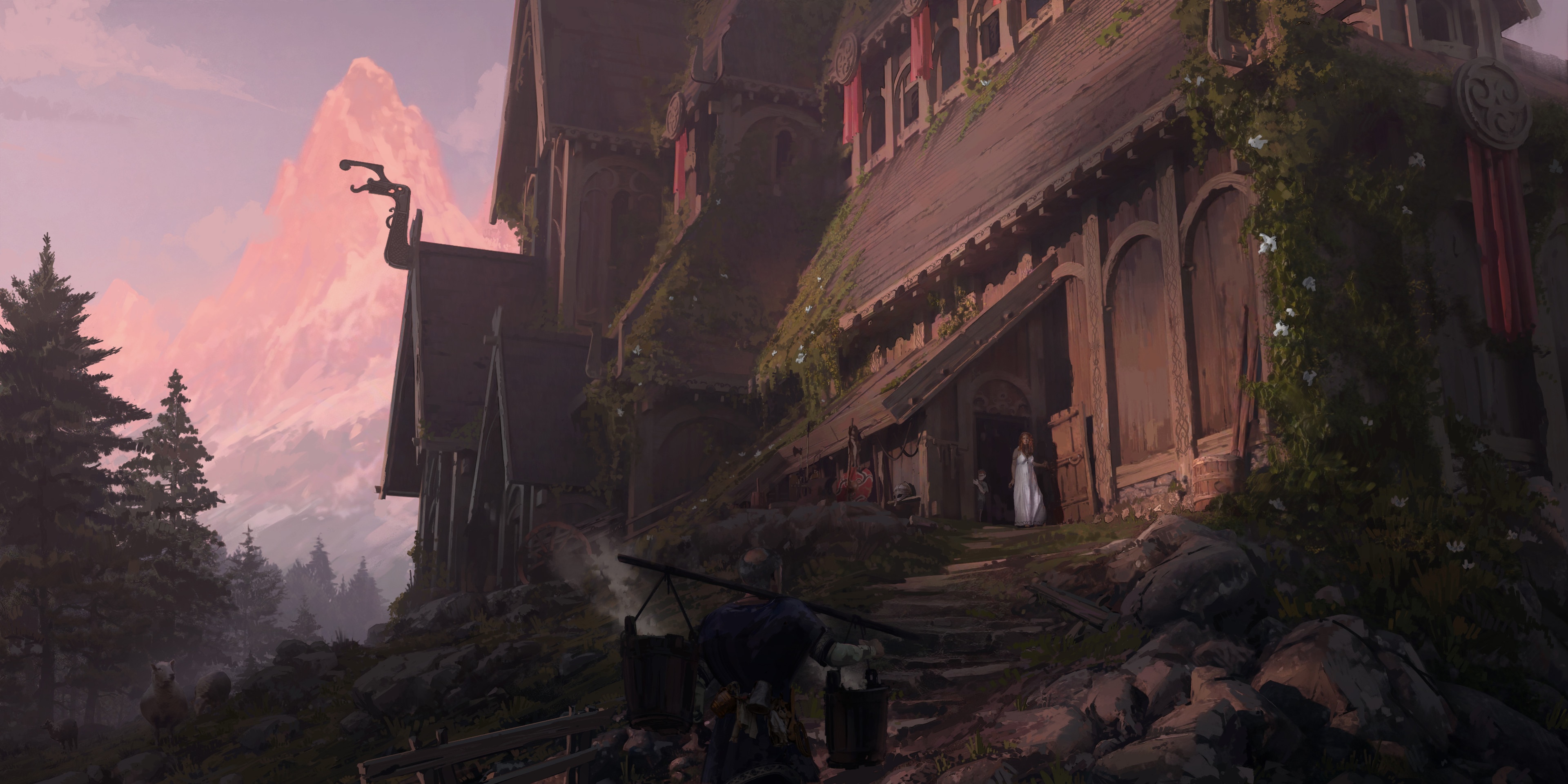 Fantasy Art by Patryk Stefaniak HD Wallpaper