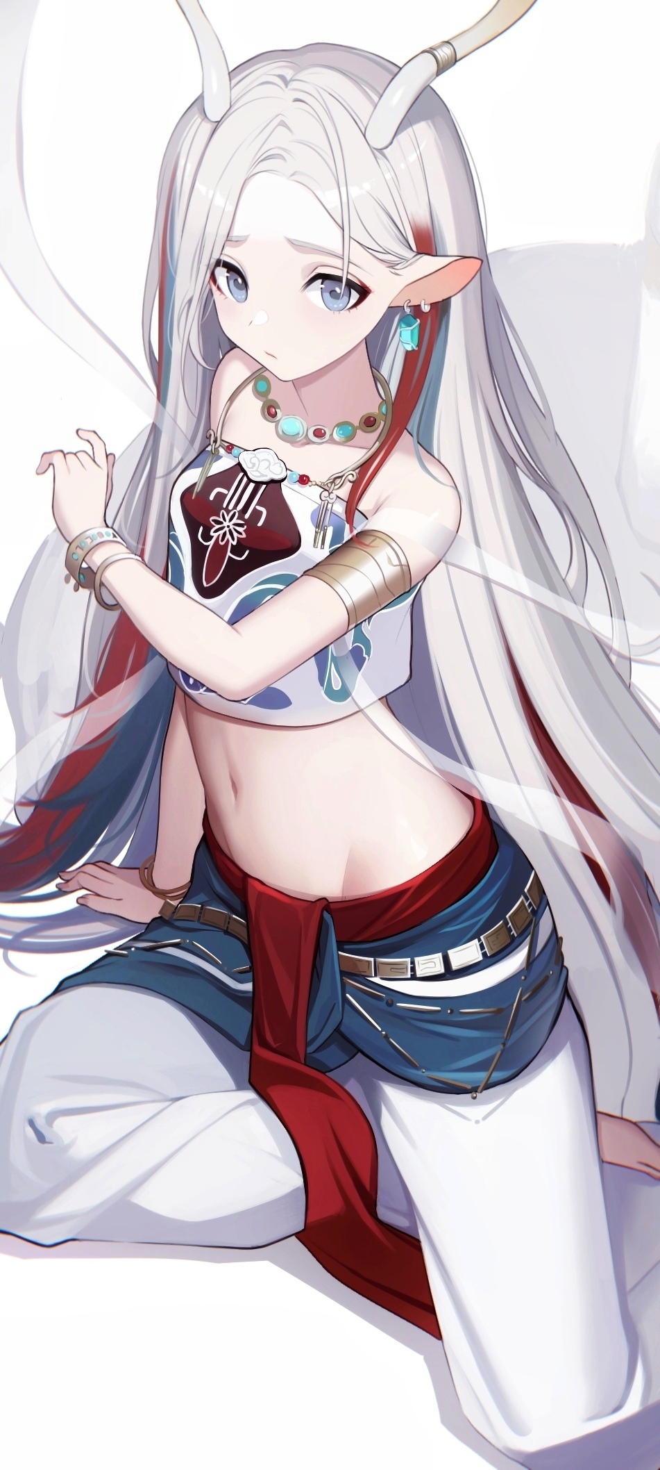 Arknights Nine-colored deer Ateoyh anime girl HD Phone Wallpaper