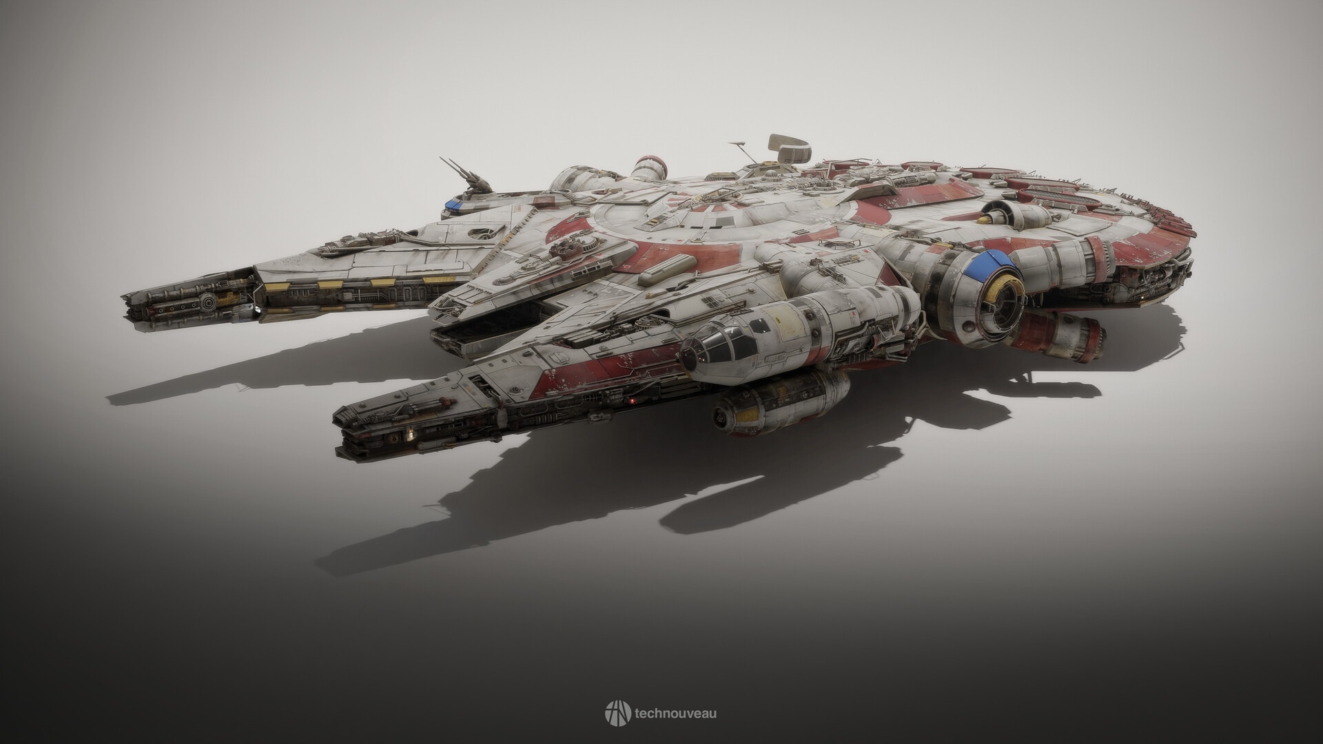 Star Wars YT-2400 Light Freighter HD Wallpaper