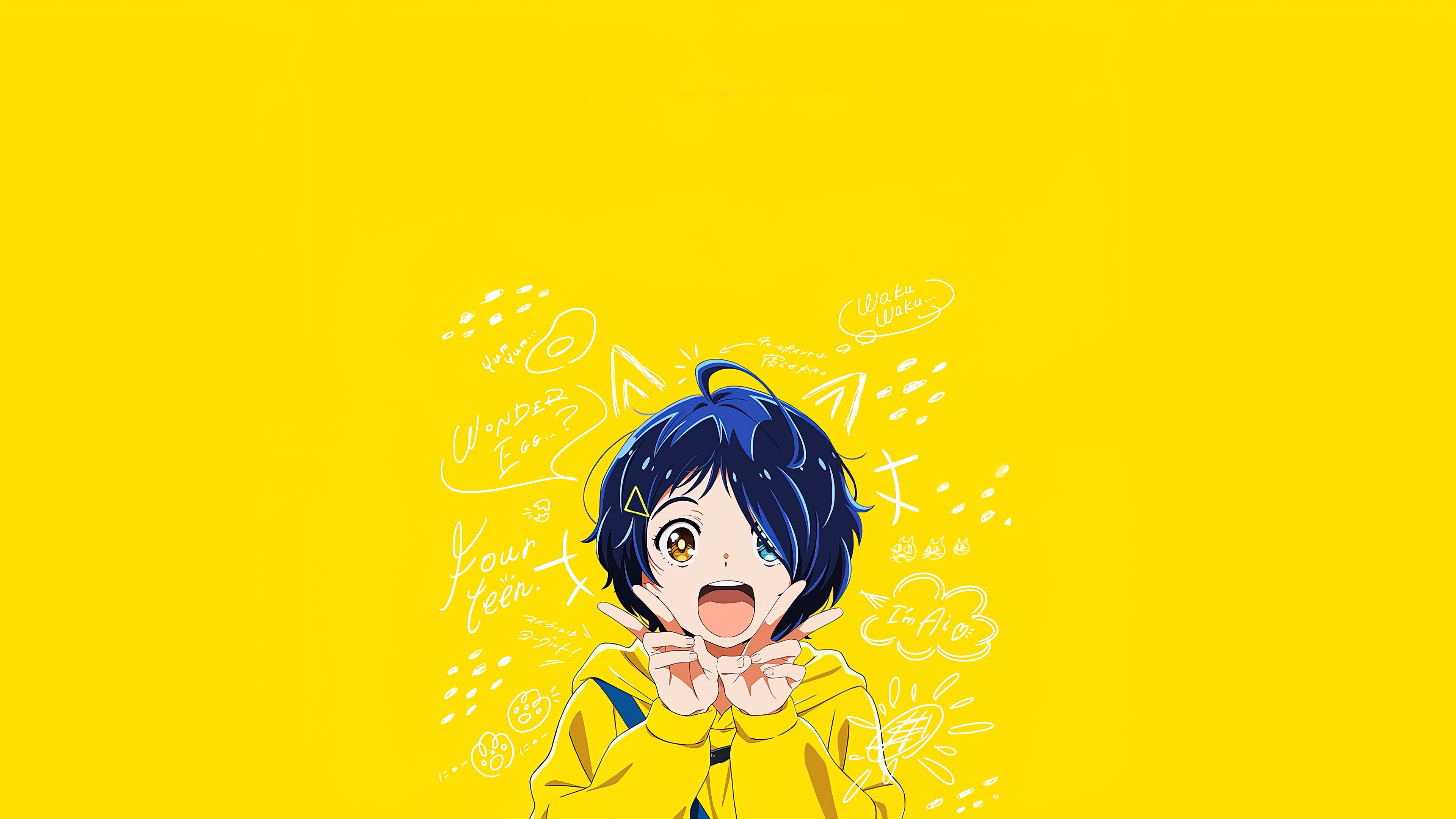 4K Ai Ohto Wonder Egg Priority HD Wallpaper