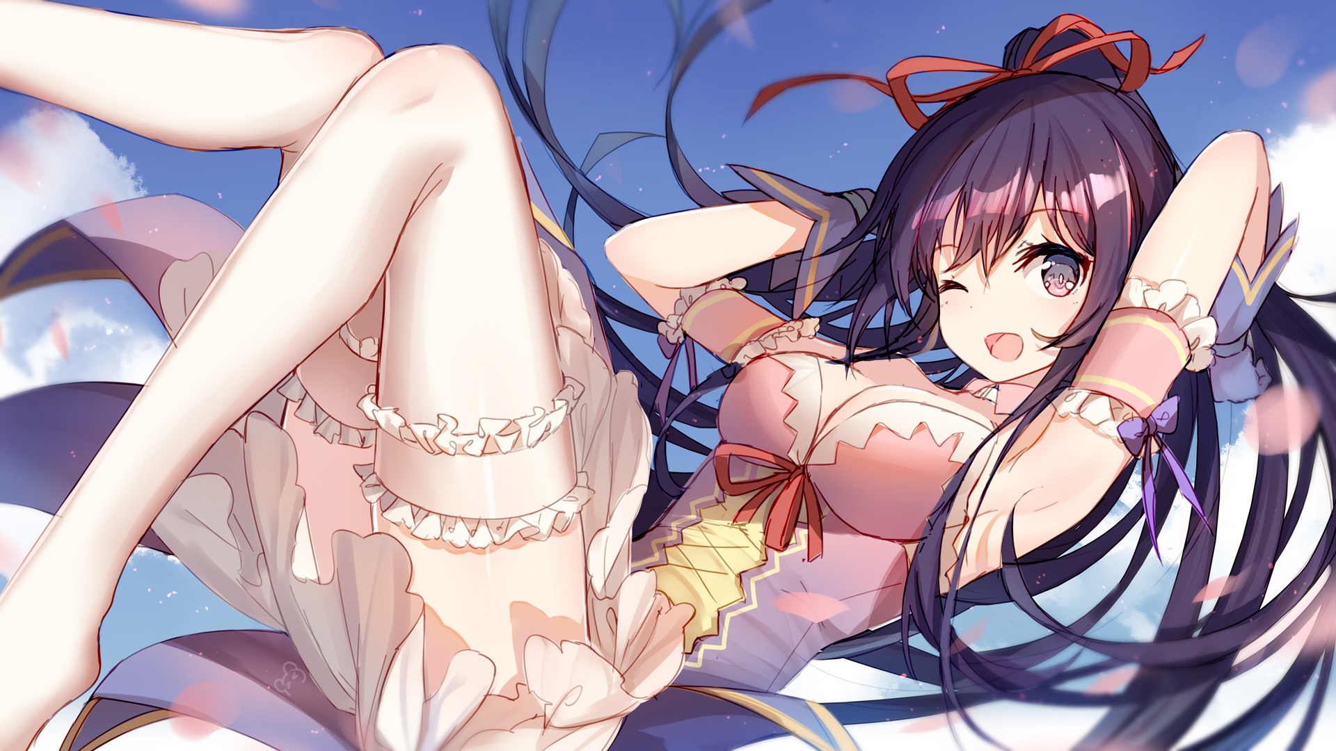Yatogami Tohka from Date A Live HD Wallpaper