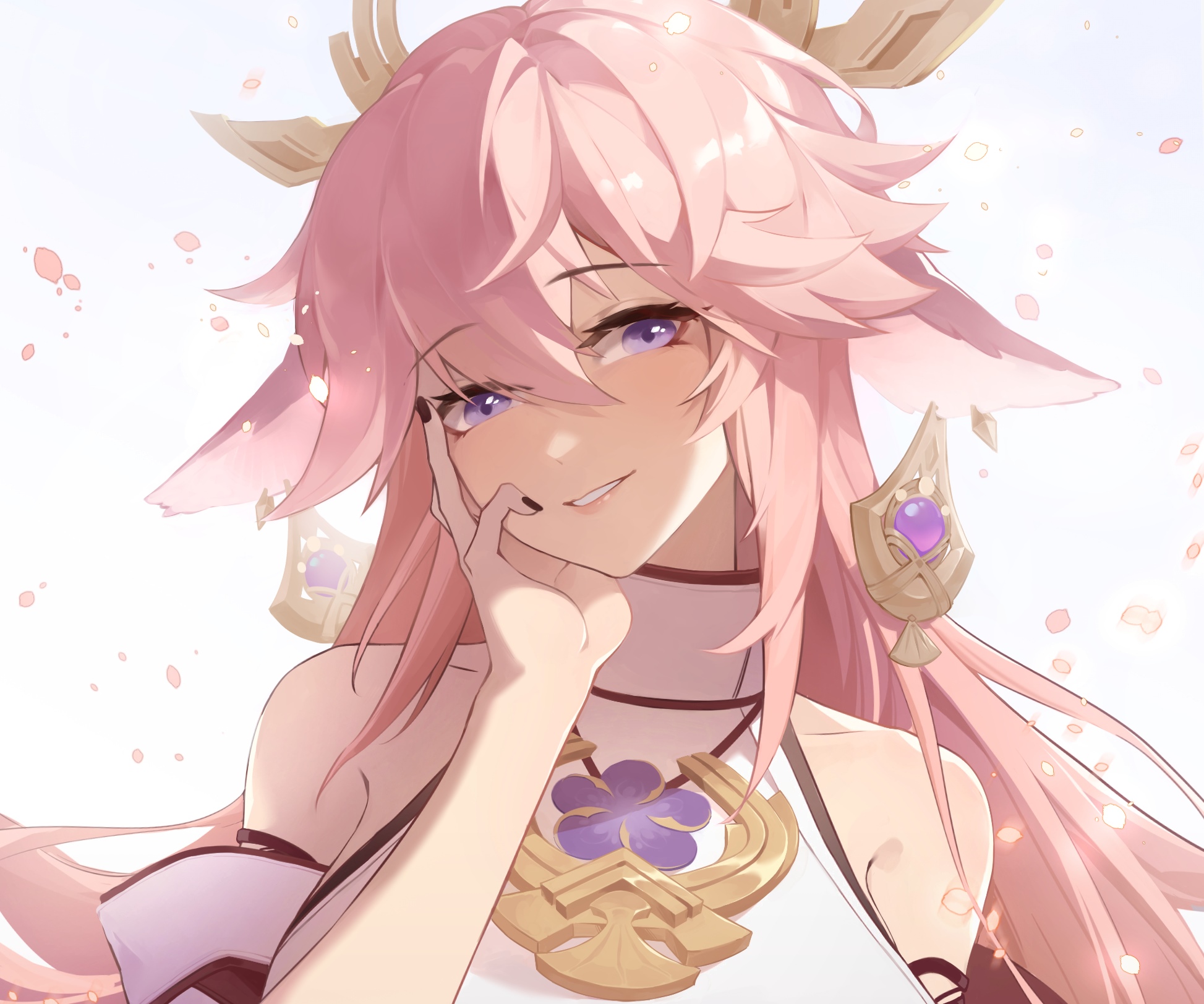 Yae Miko from Genshin Impact HD Wallpaper