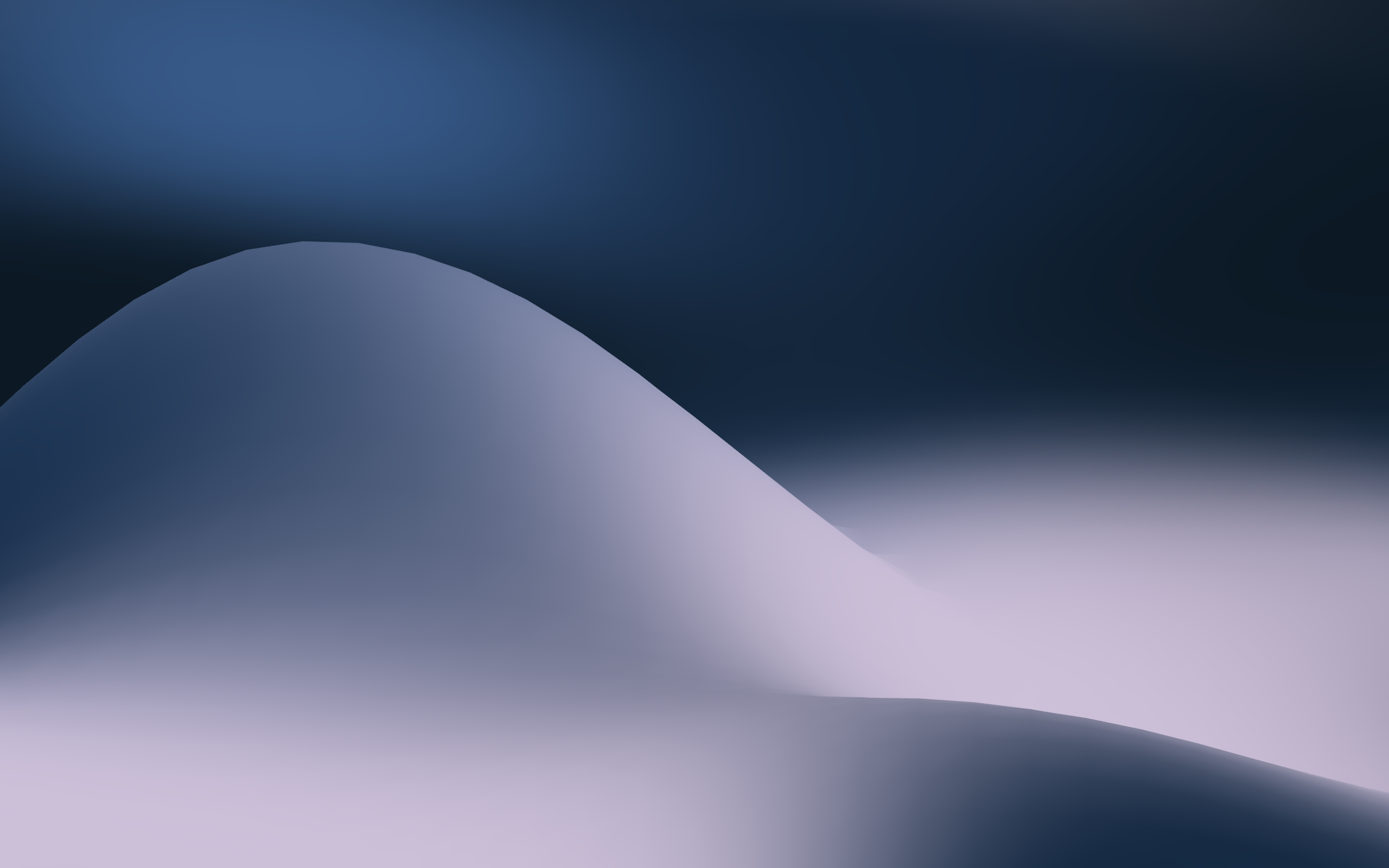 Abstract gradient with blurred shapes HD Wallpaper