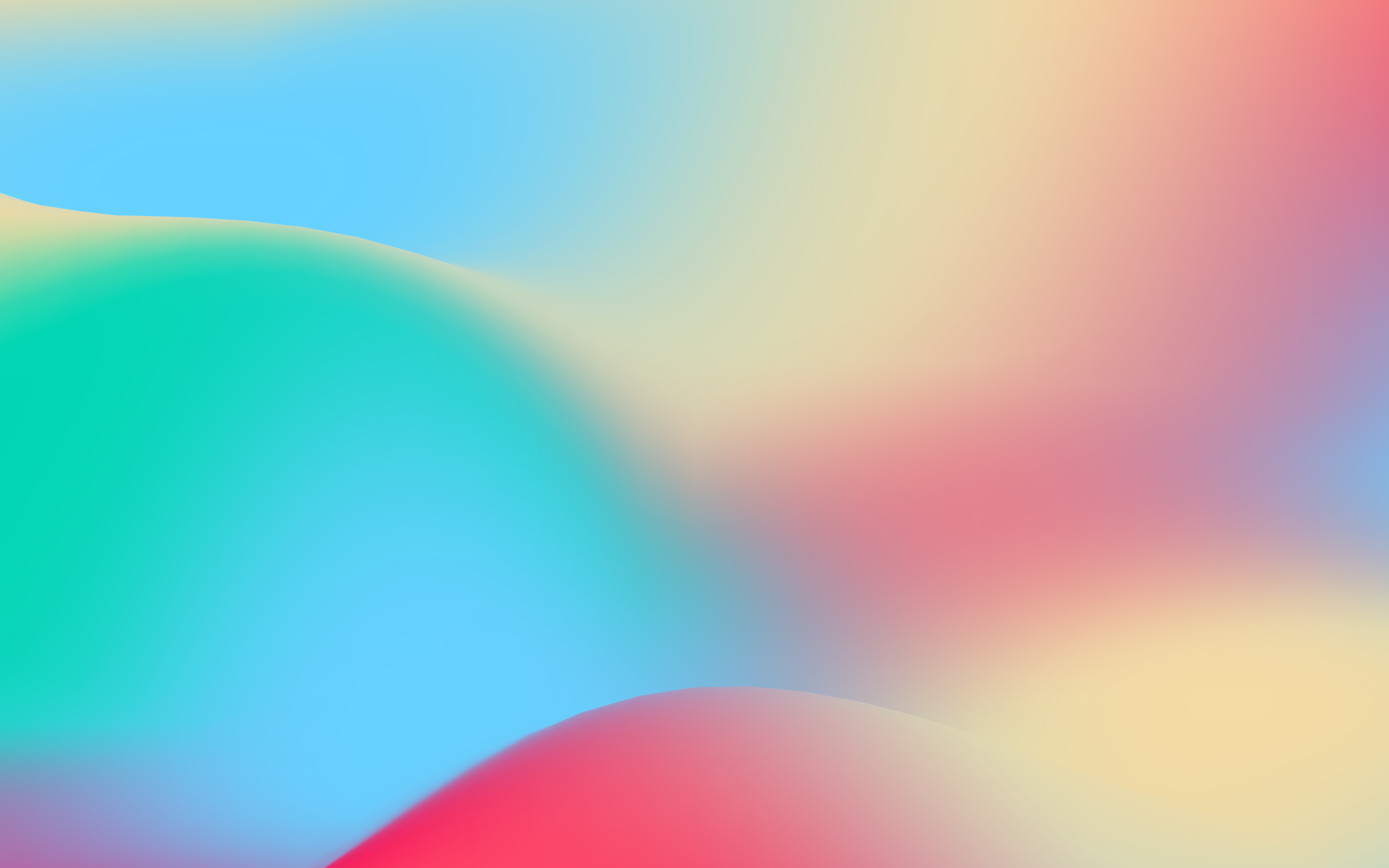 Abstract gradient with cyan and pink hues HD Wallpaper