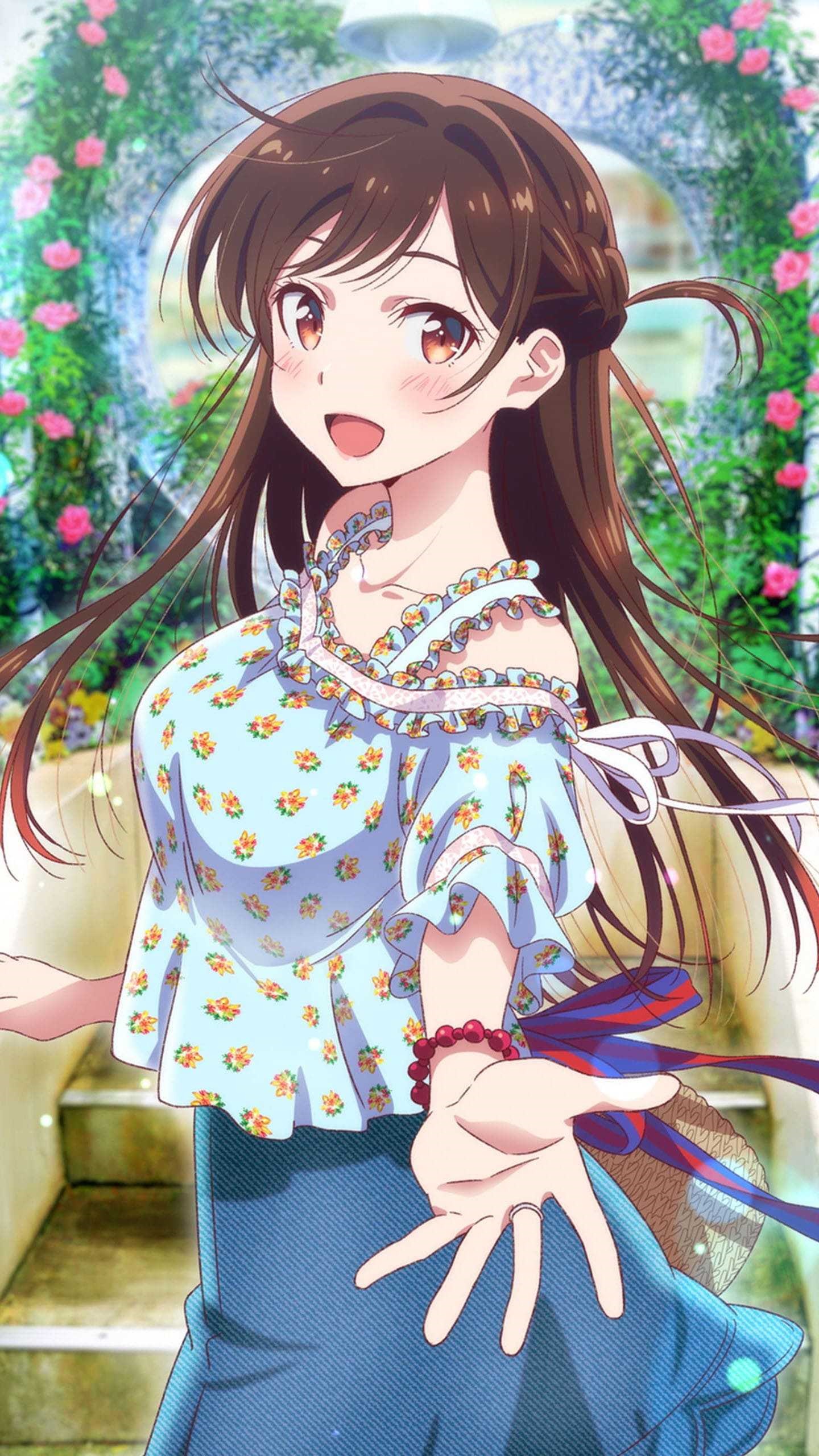 Chizuru Mizuhara from Rent-a-Girlfriend HD Phone Wallpaper